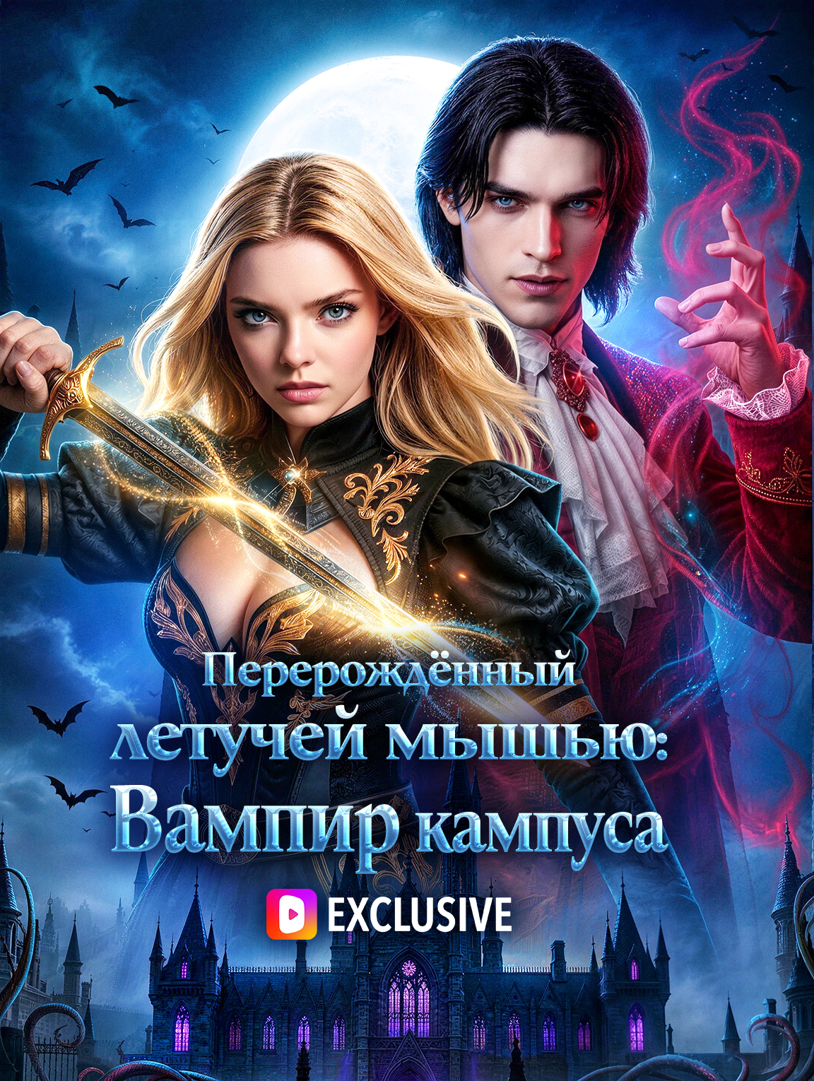 Перерождённый летучей мышью: Вампир кампуса