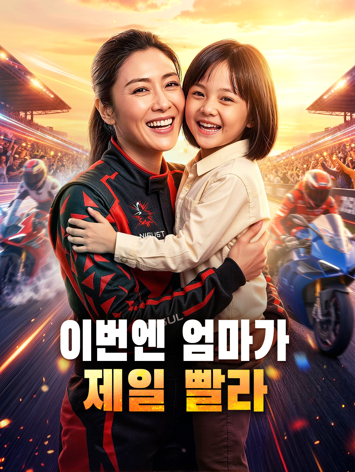 이번엔 엄마가 제일 빨라