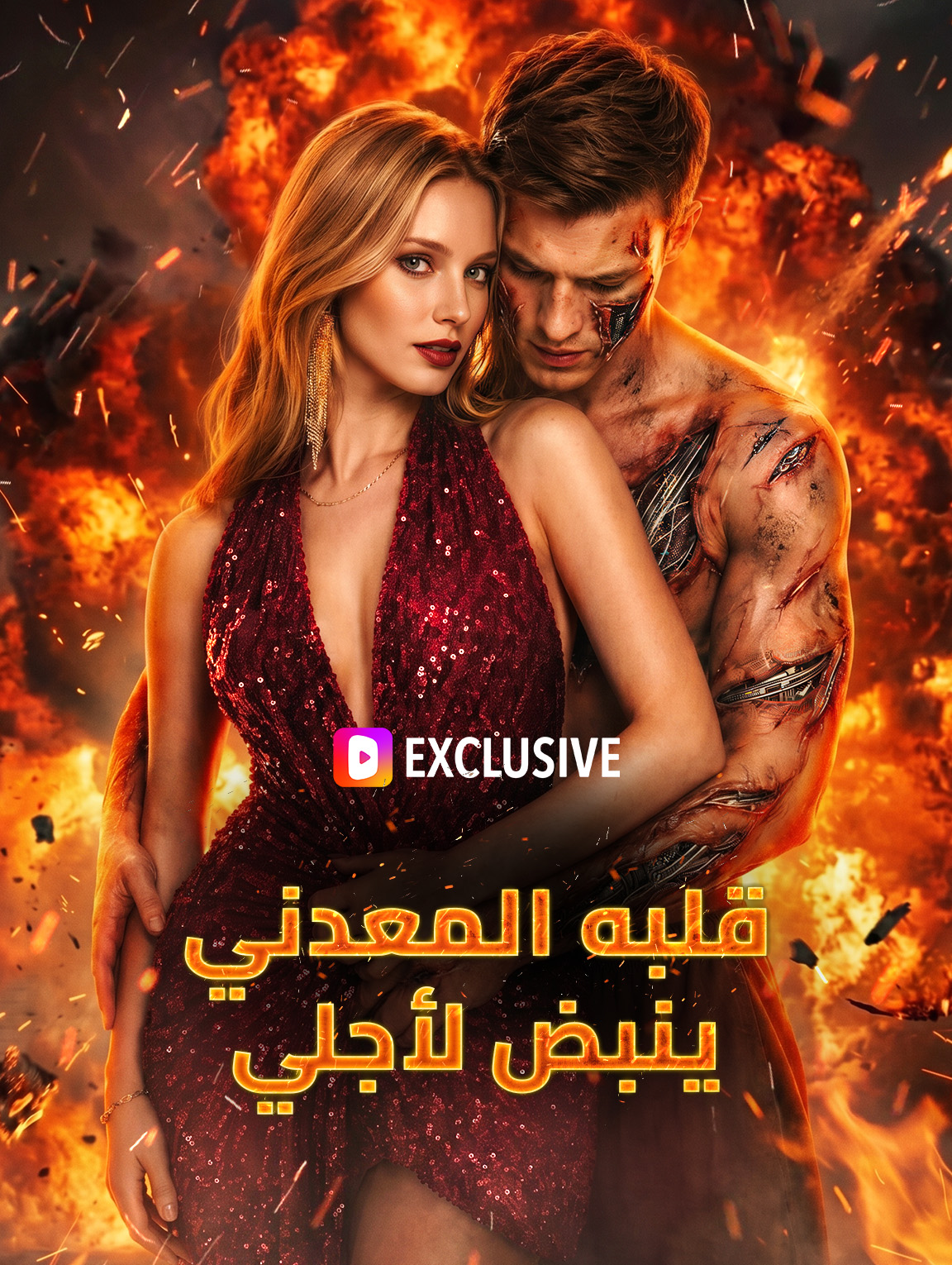قلبه المعدني ينبض لأجلي