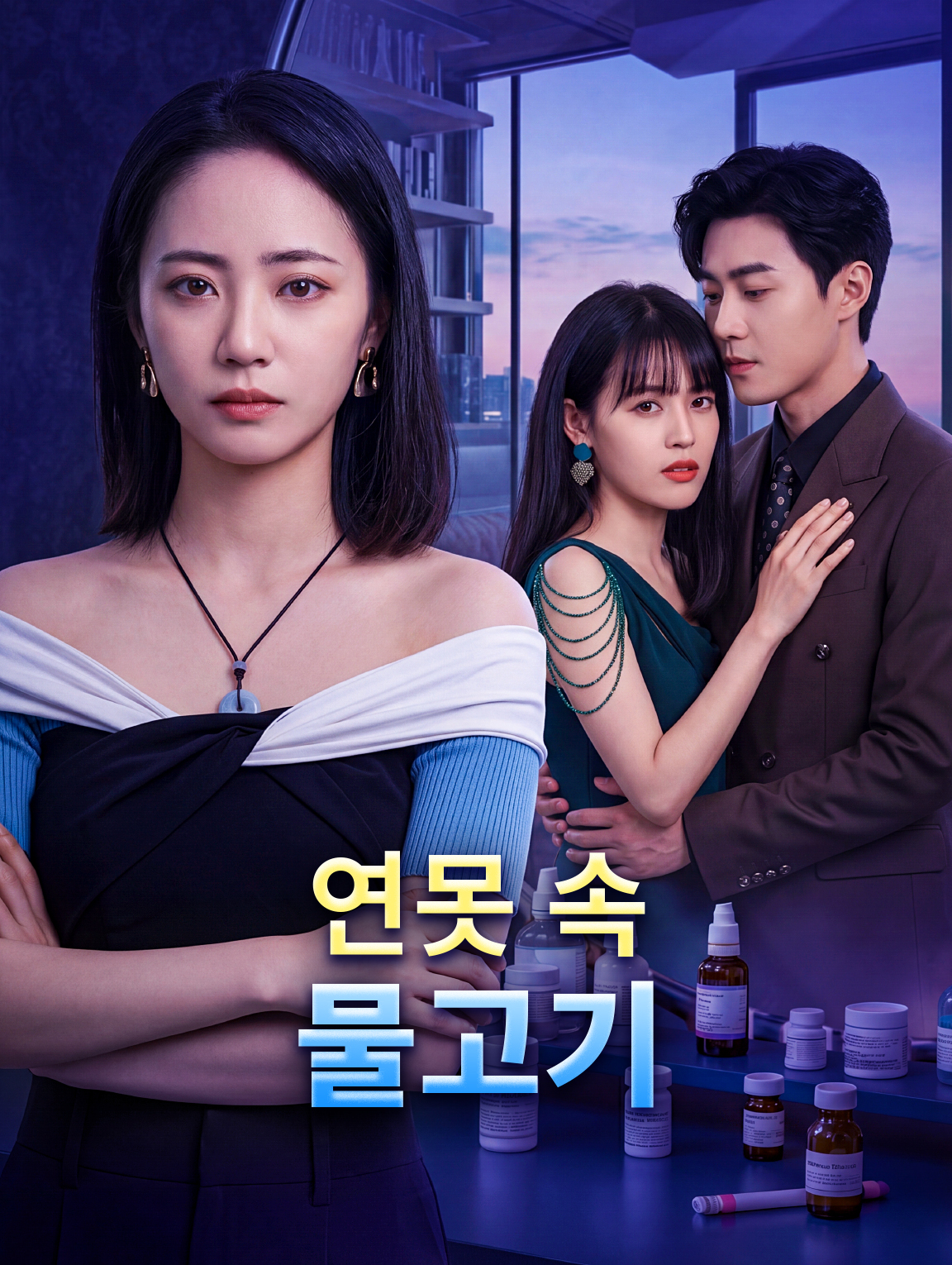 연못 속 물고기