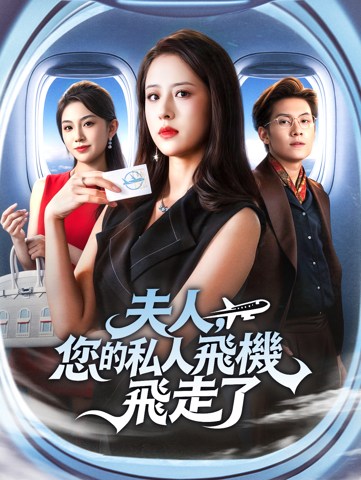 夫人，您的私人飛機飛走了