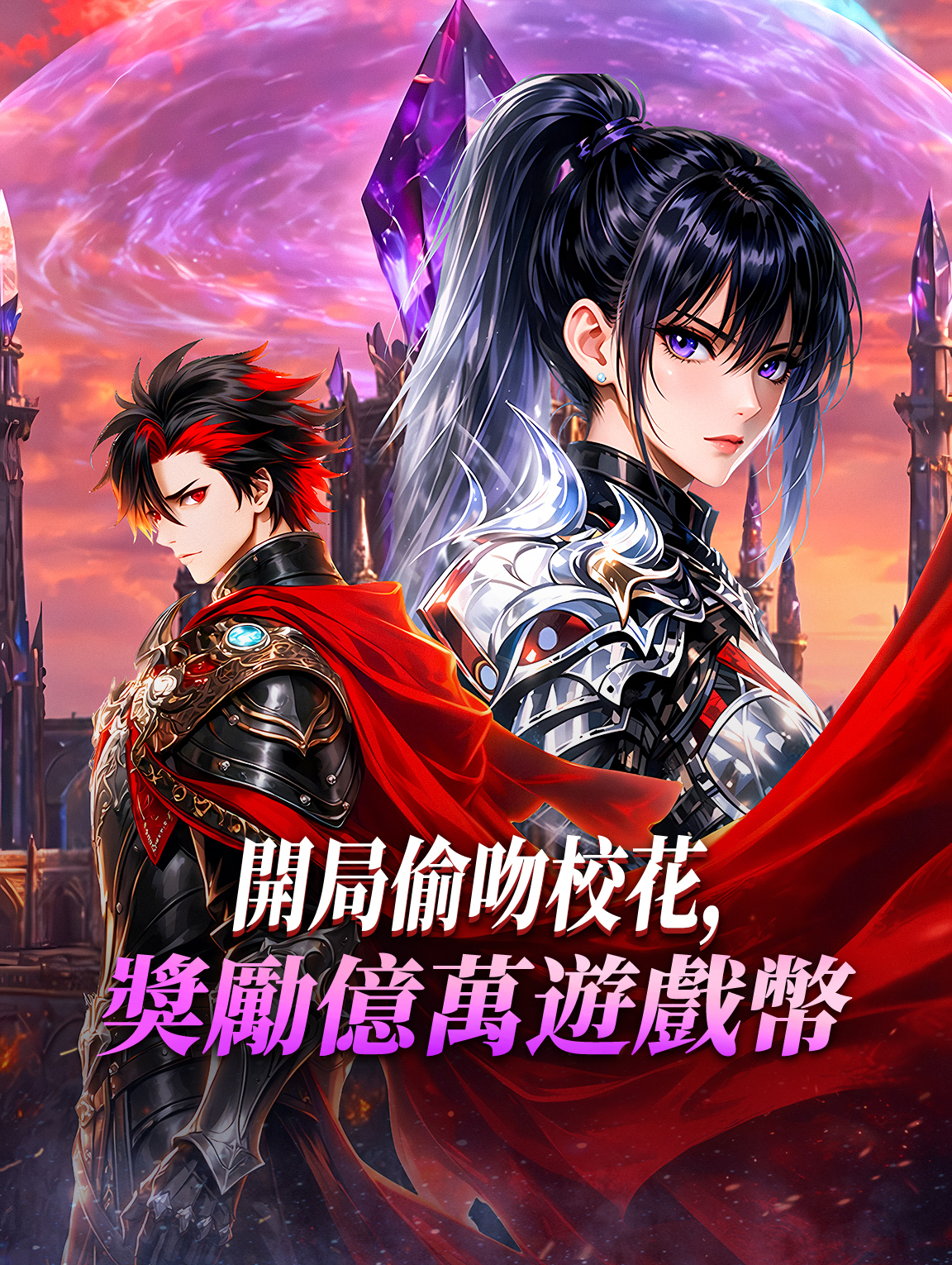 開局偷吻校花，獎勵億萬遊戲幣 poster