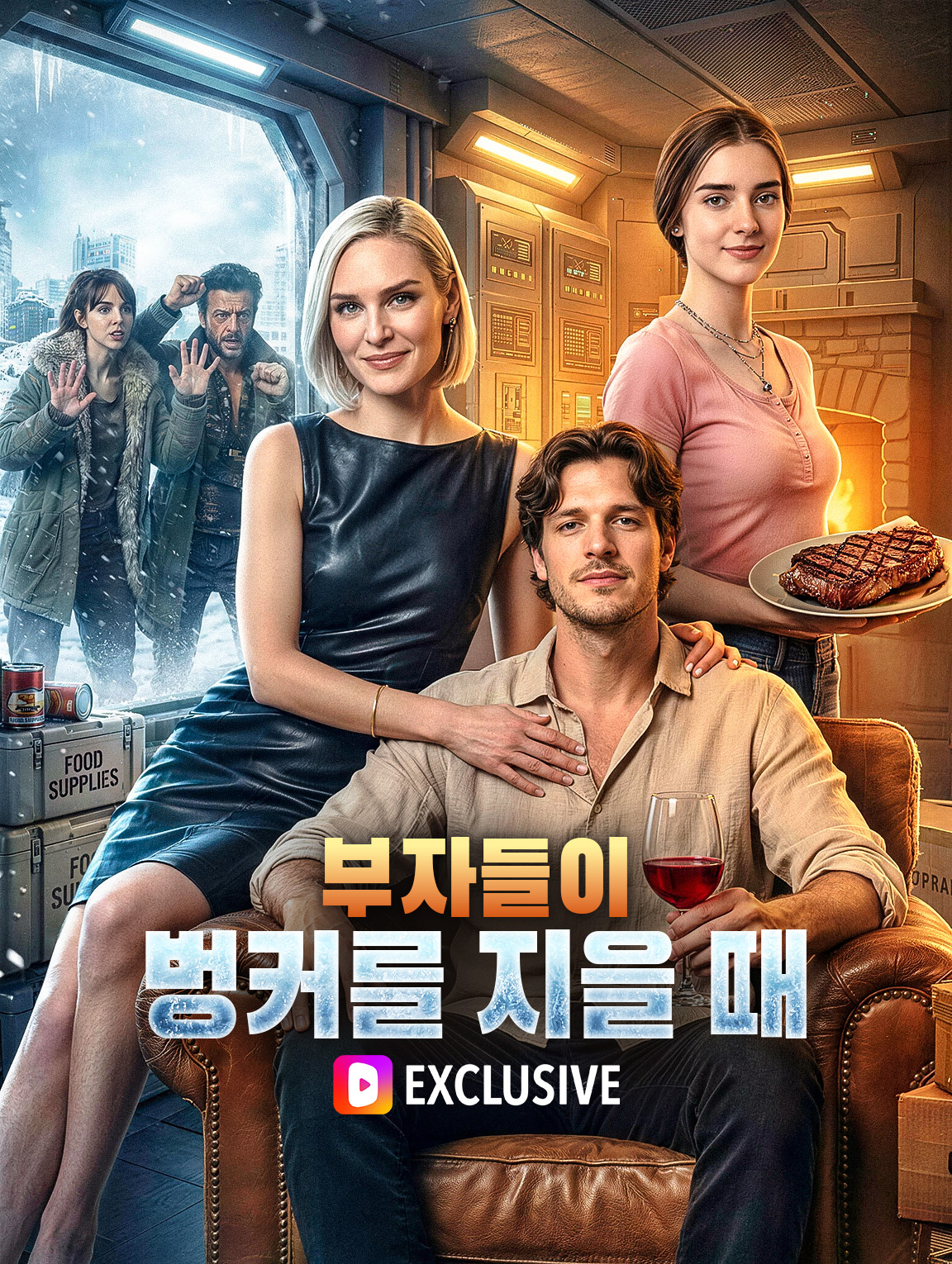 부자들이 벙커를 지을 때