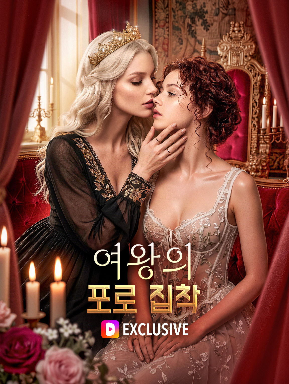 여왕의 포로 집착 poster