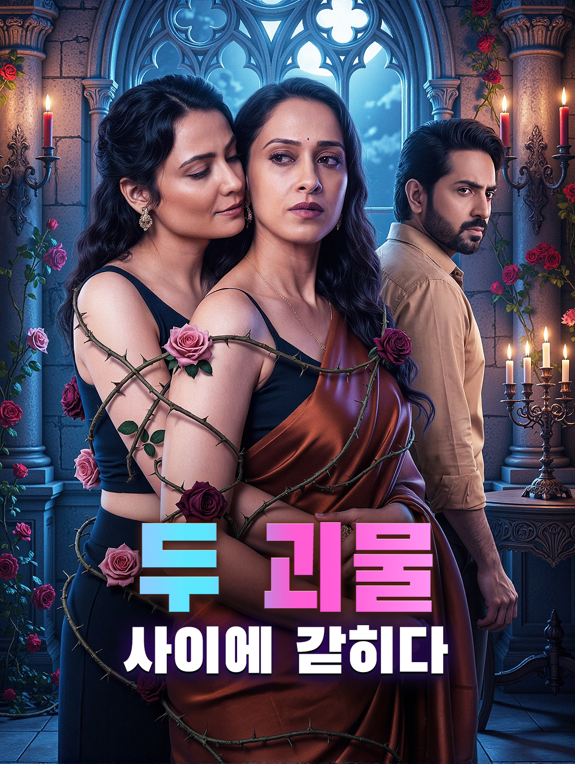 두 괴물 사이에 갇히다