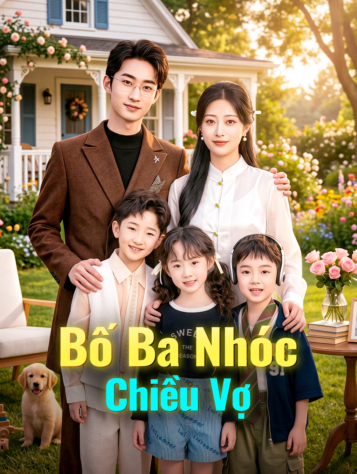 Bố Ba Nhóc Chiều Vợ