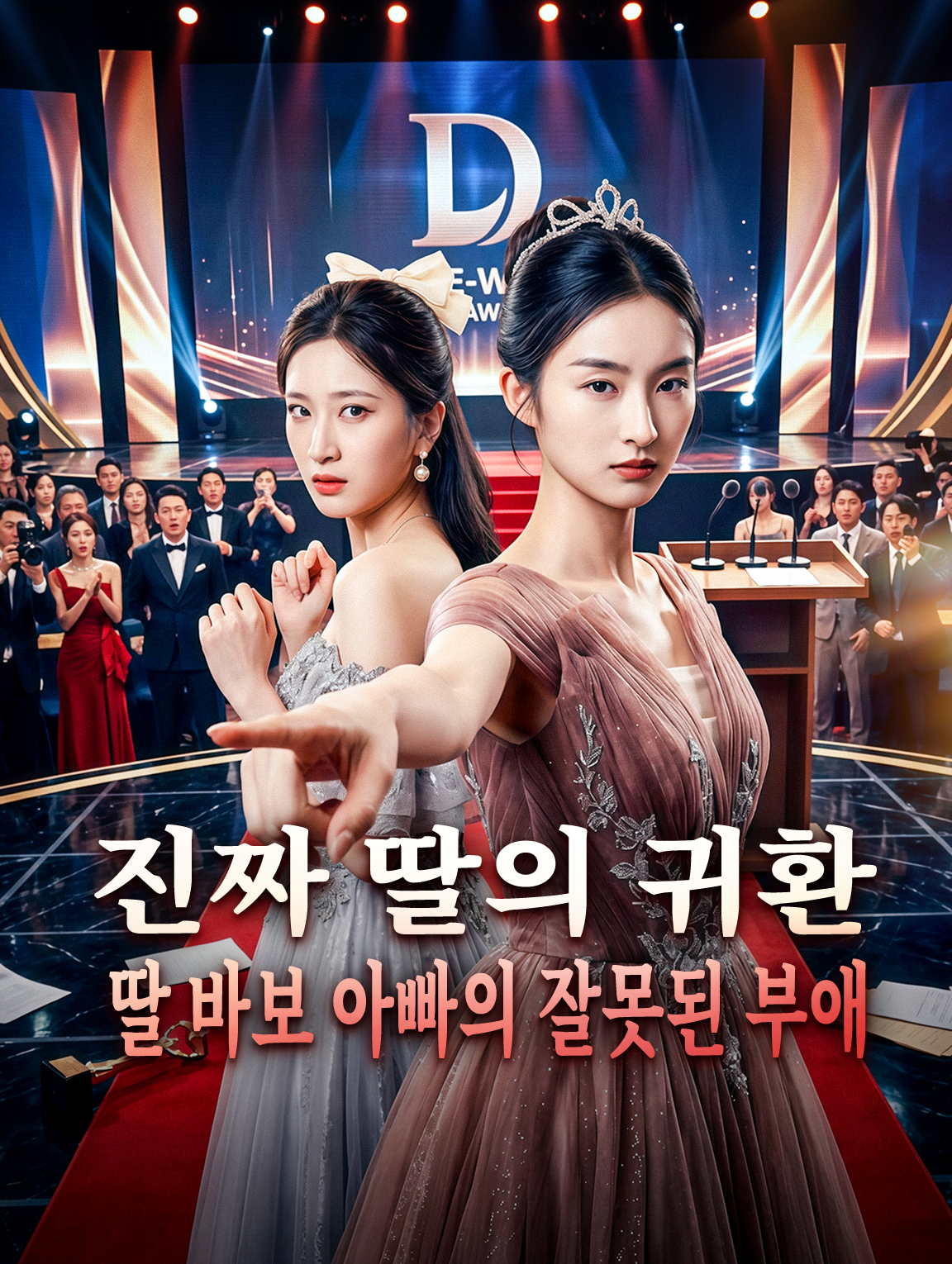 진짜 딸의 귀환, 딸 바보 아빠의 잘못된 부애