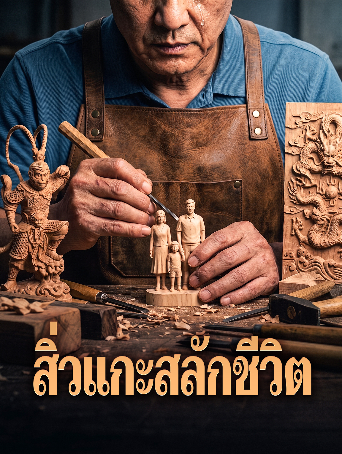 สิ่วแกะสลักชีวิต