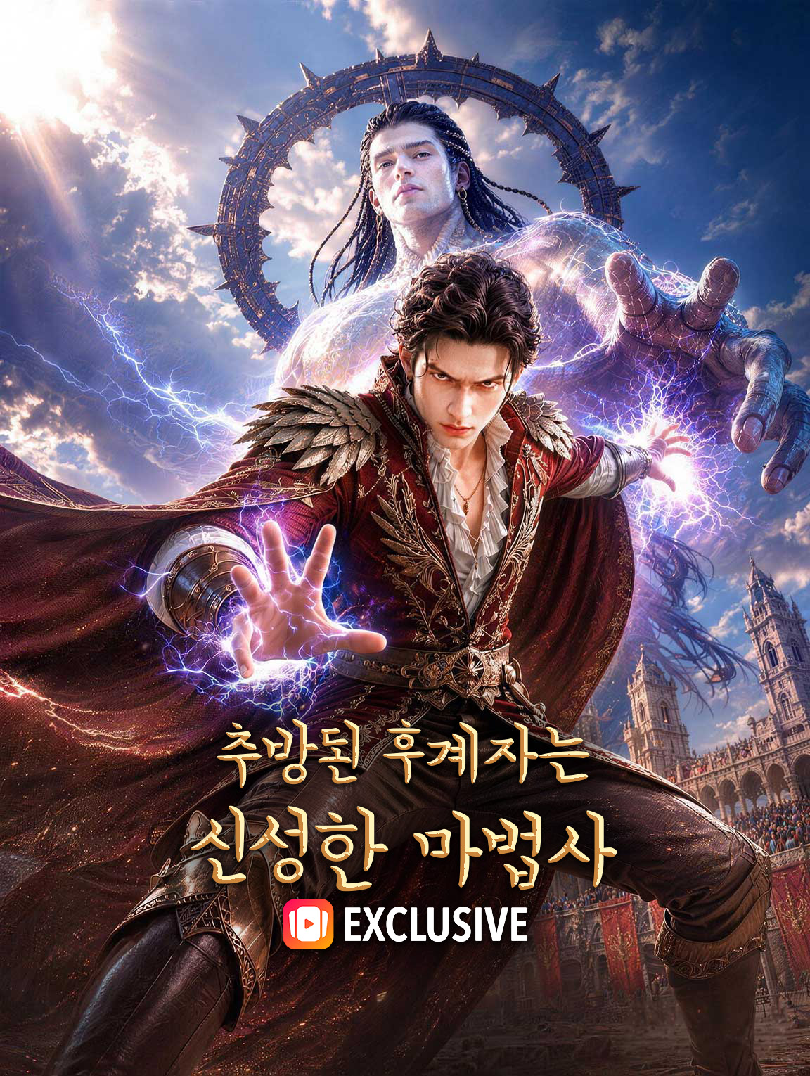 추방된 후계자는 신성한 마법사