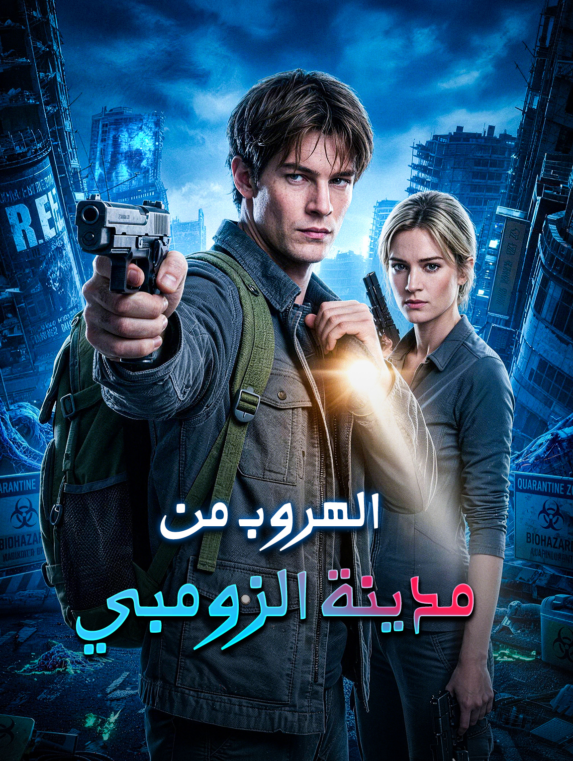 الهروب من مدينة الزومبي