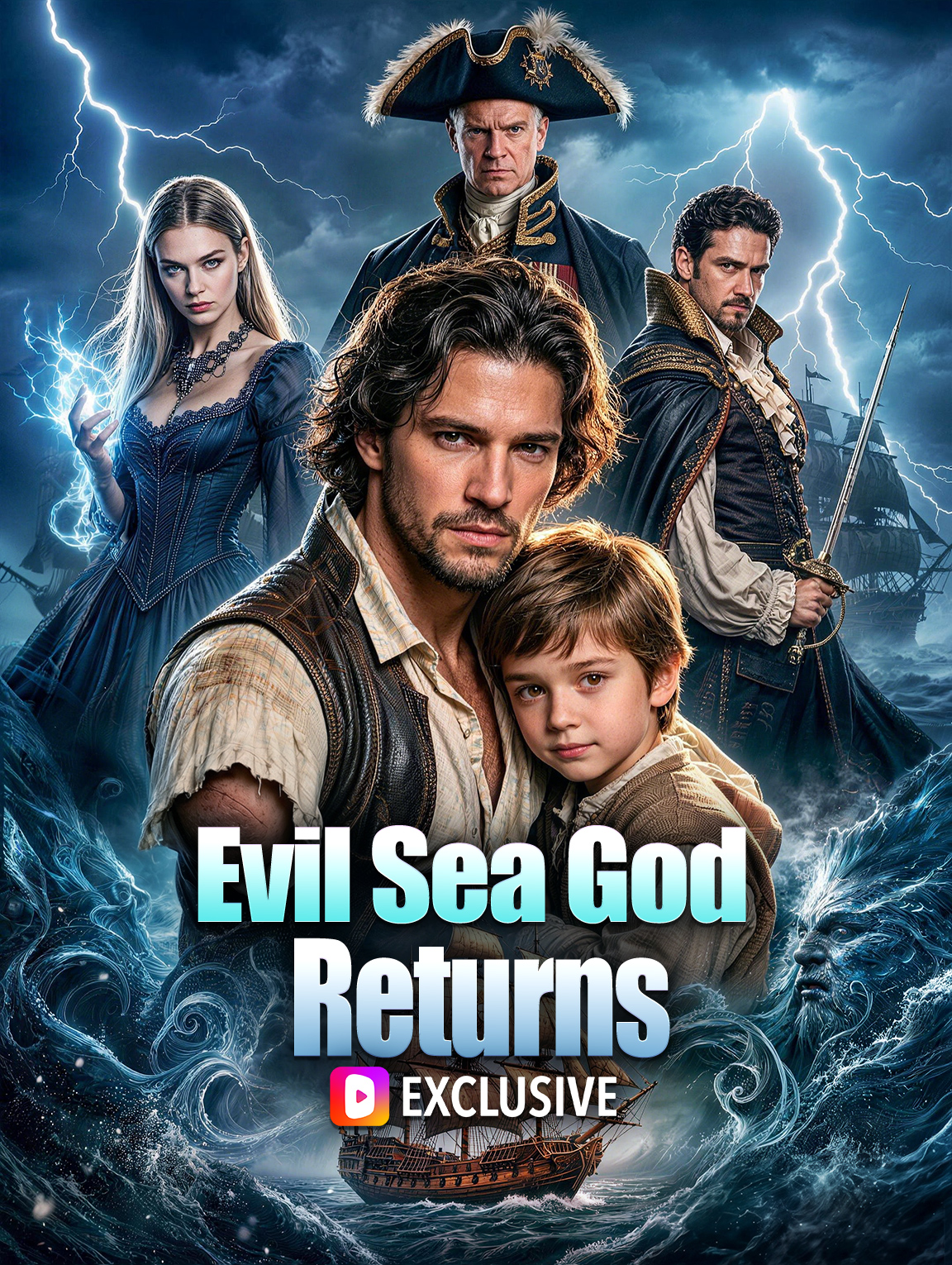 Evil Sea God Returns poster