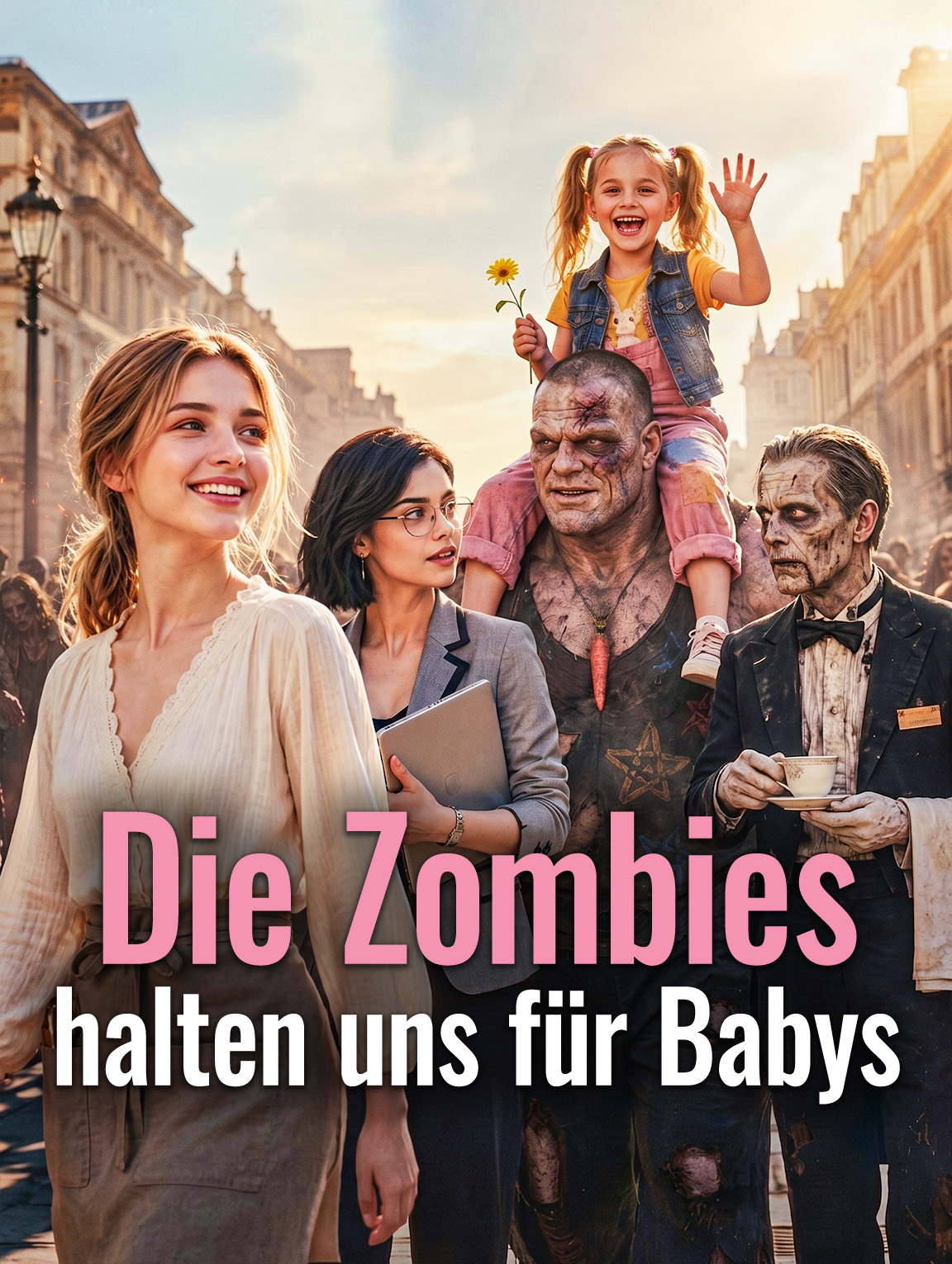 Die Zombies halten uns für Babys