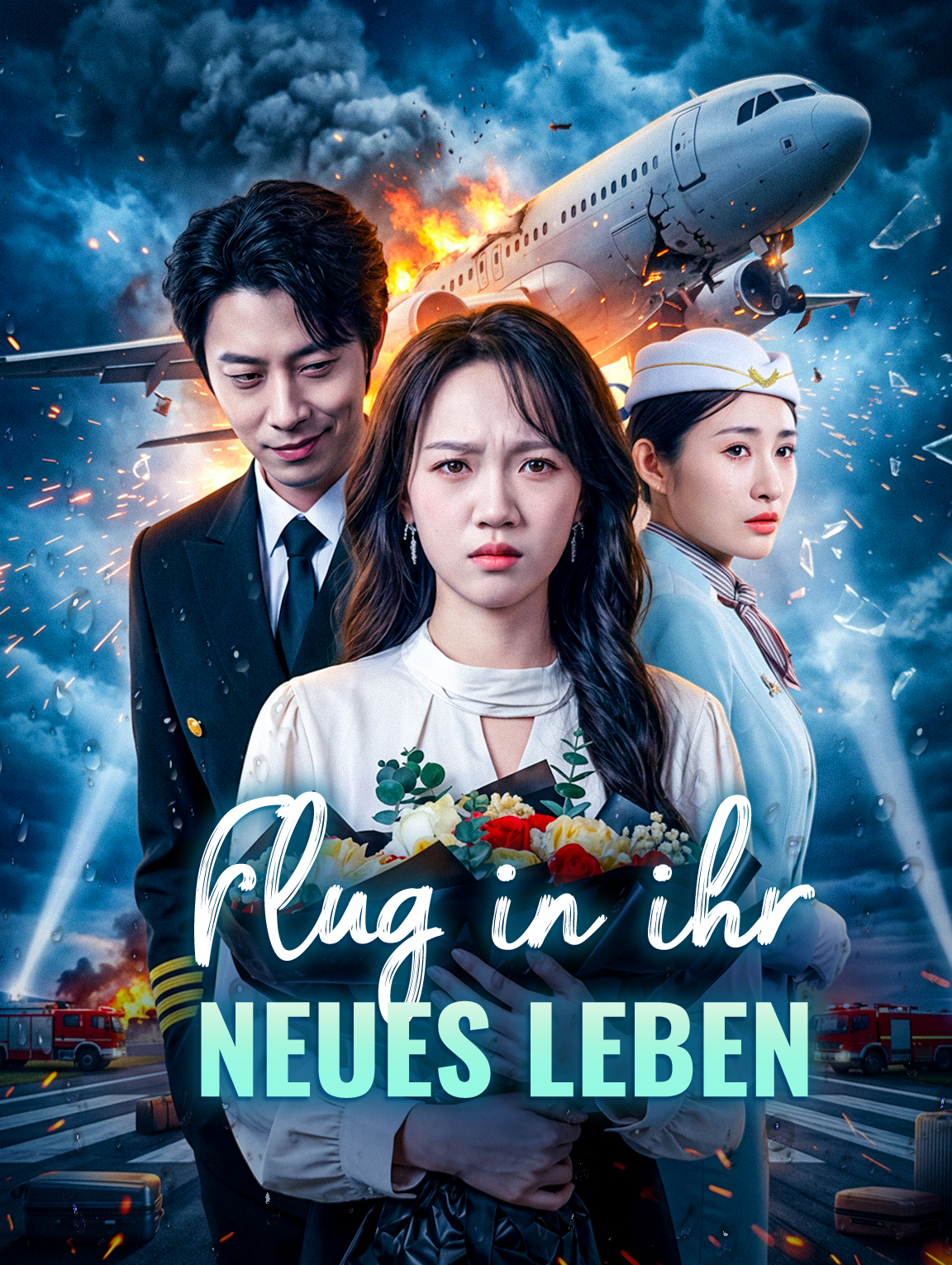 Flug in ihr neues Leben