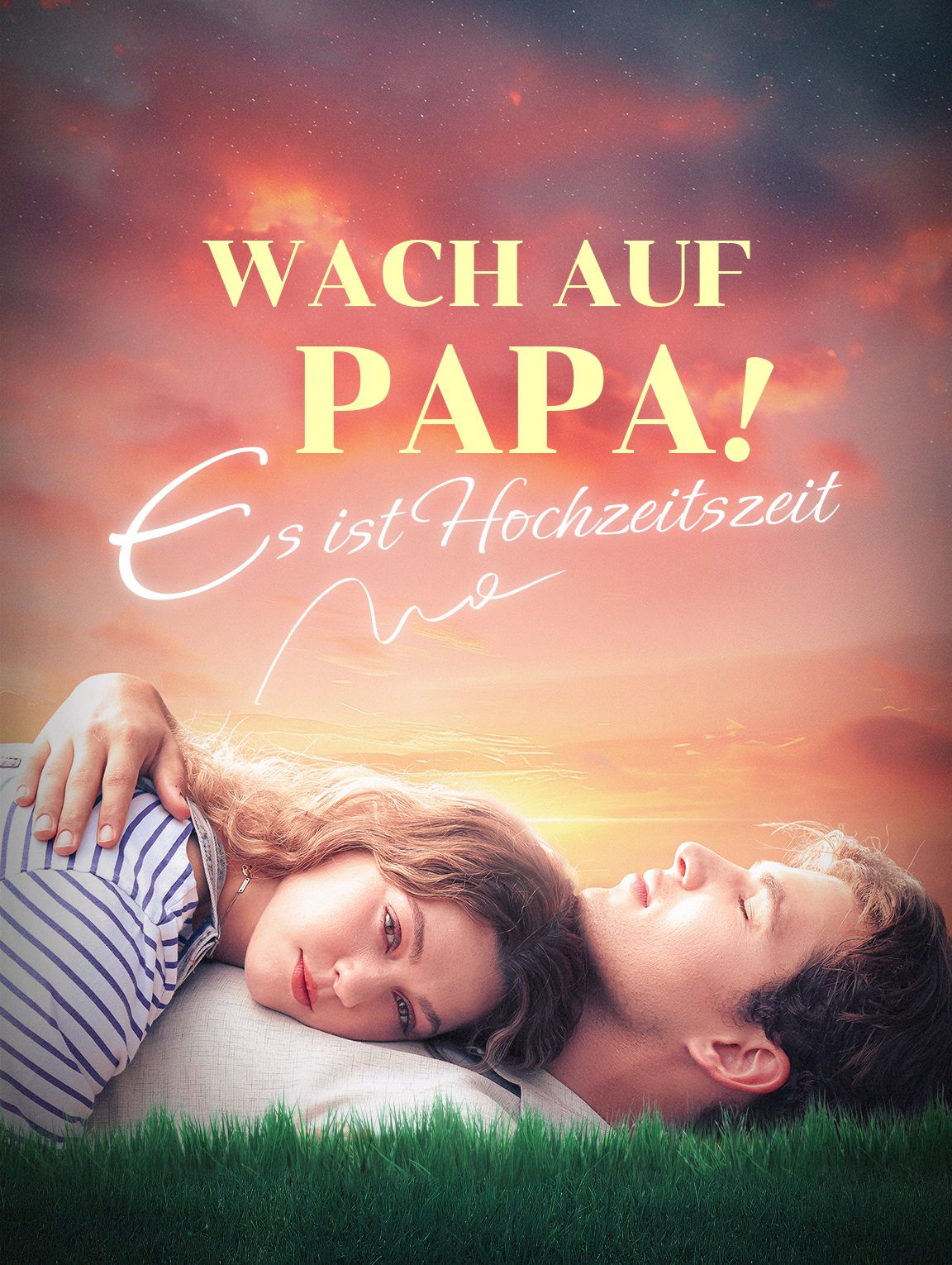 Wach auf, Papa! Es ist Hochzeitszeit