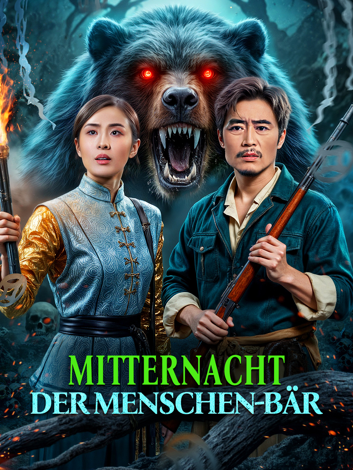 MitternachtDer Menschen-Bär