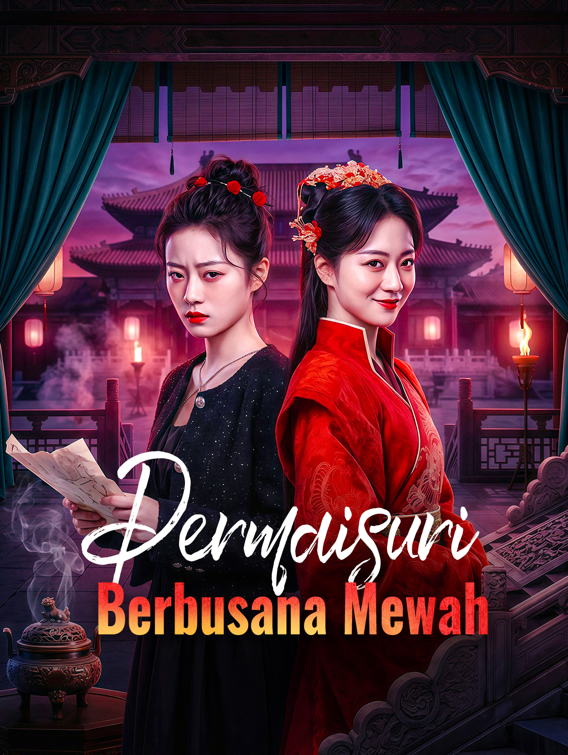 Permaisuri Berbusana Mewah