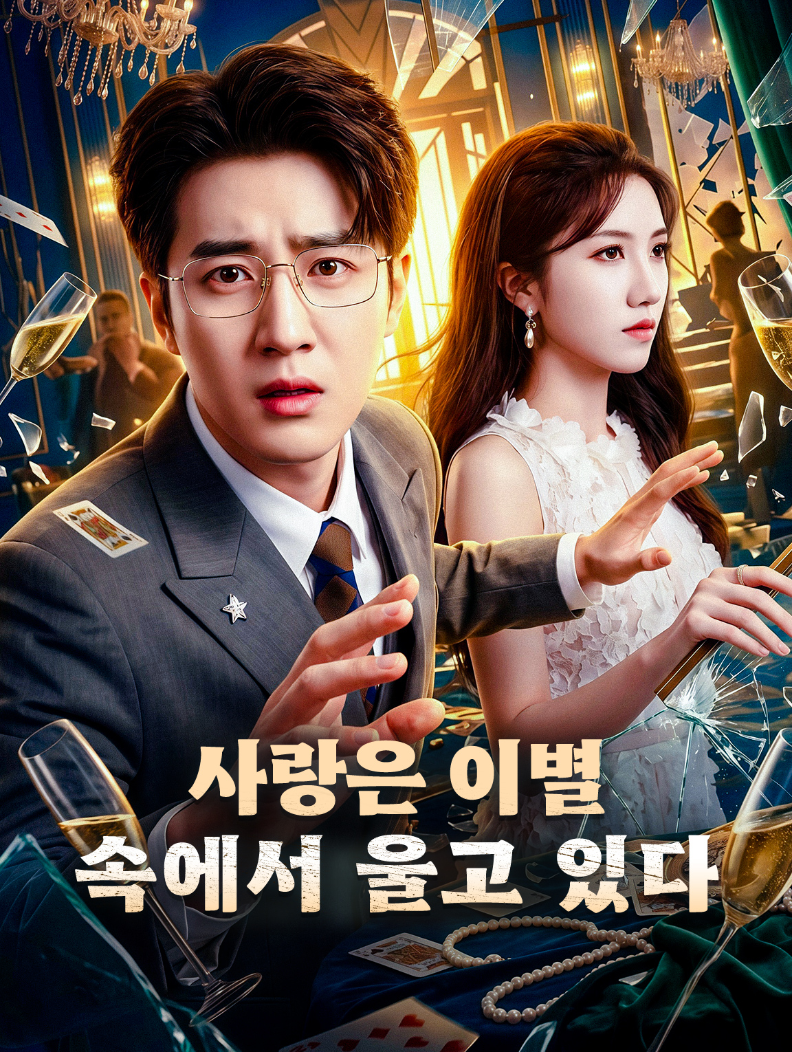 사랑은 이별 속에서 울고 있다