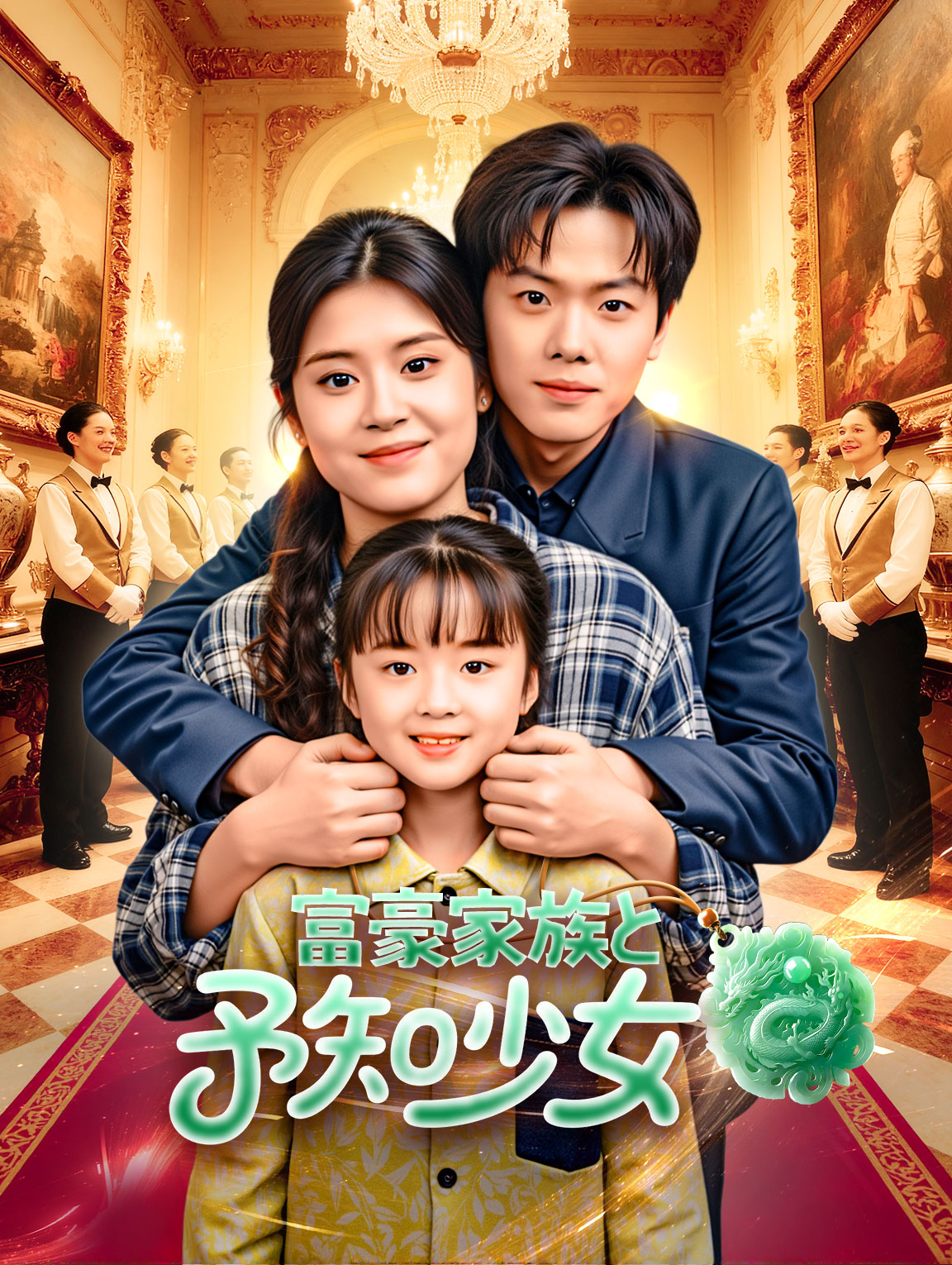 富豪家族と予知少女