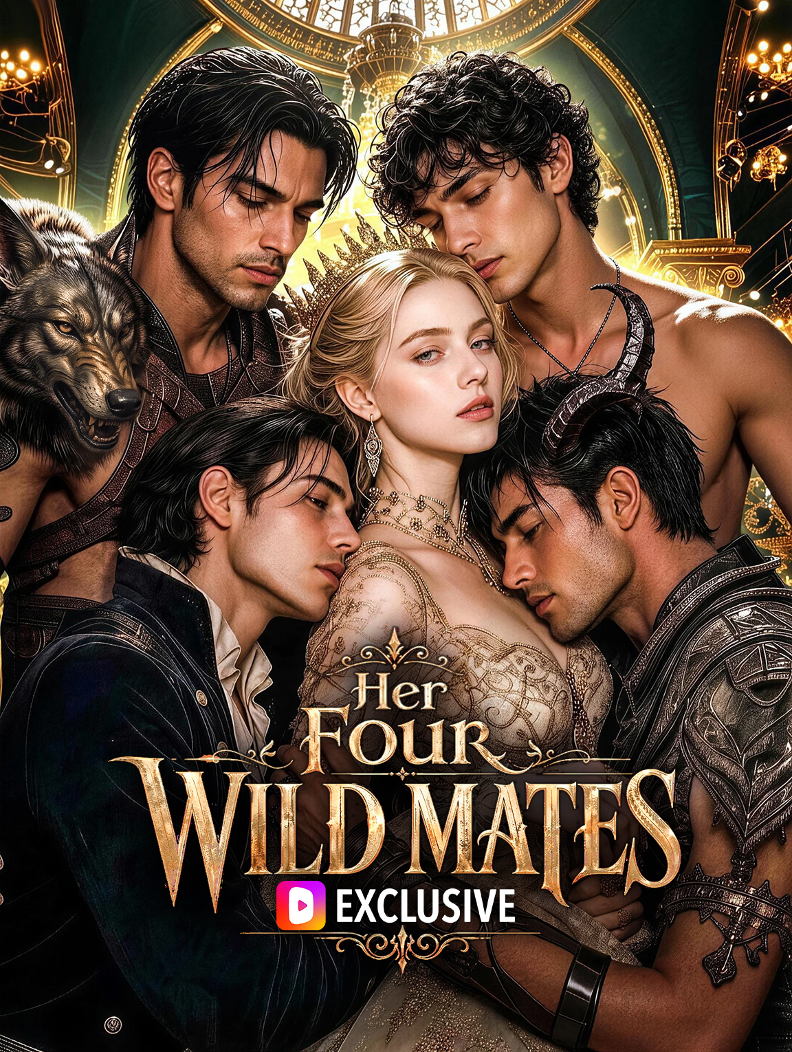 Her Four Wild Mates