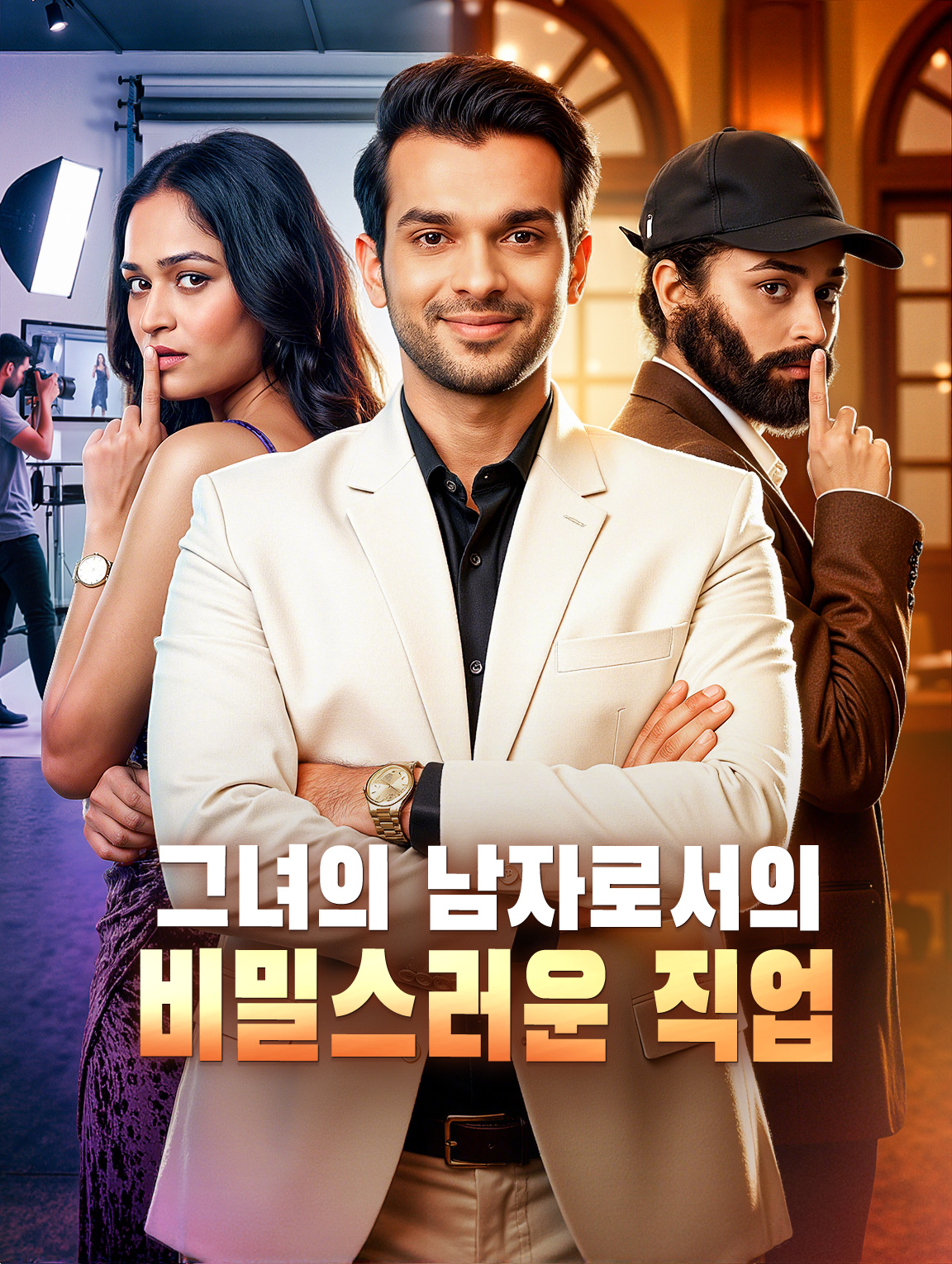그녀의 남자로서의 비밀스러운 직업