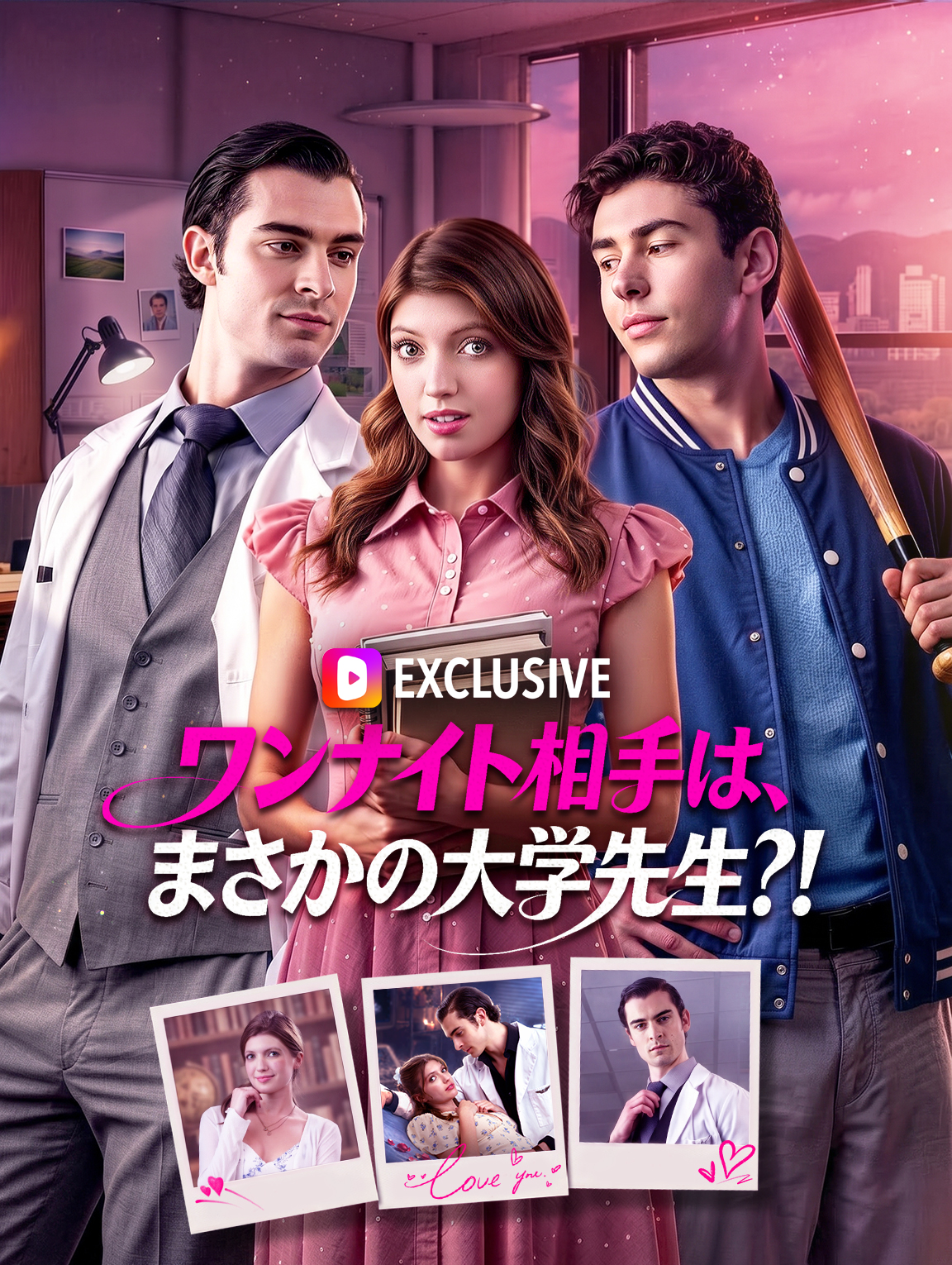 ワンナイト相手は、まさかの大学先生?!