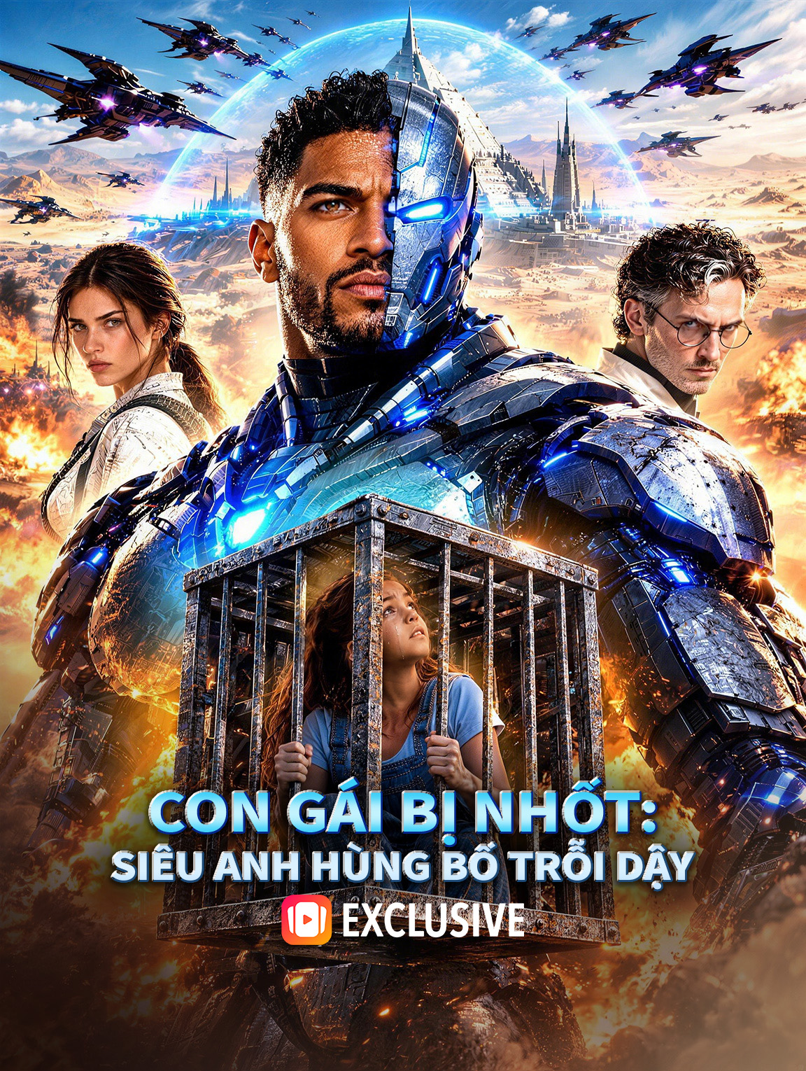 Con Gái Bị Nhốt: Siêu Anh Hùng Bố Trỗi Dậy