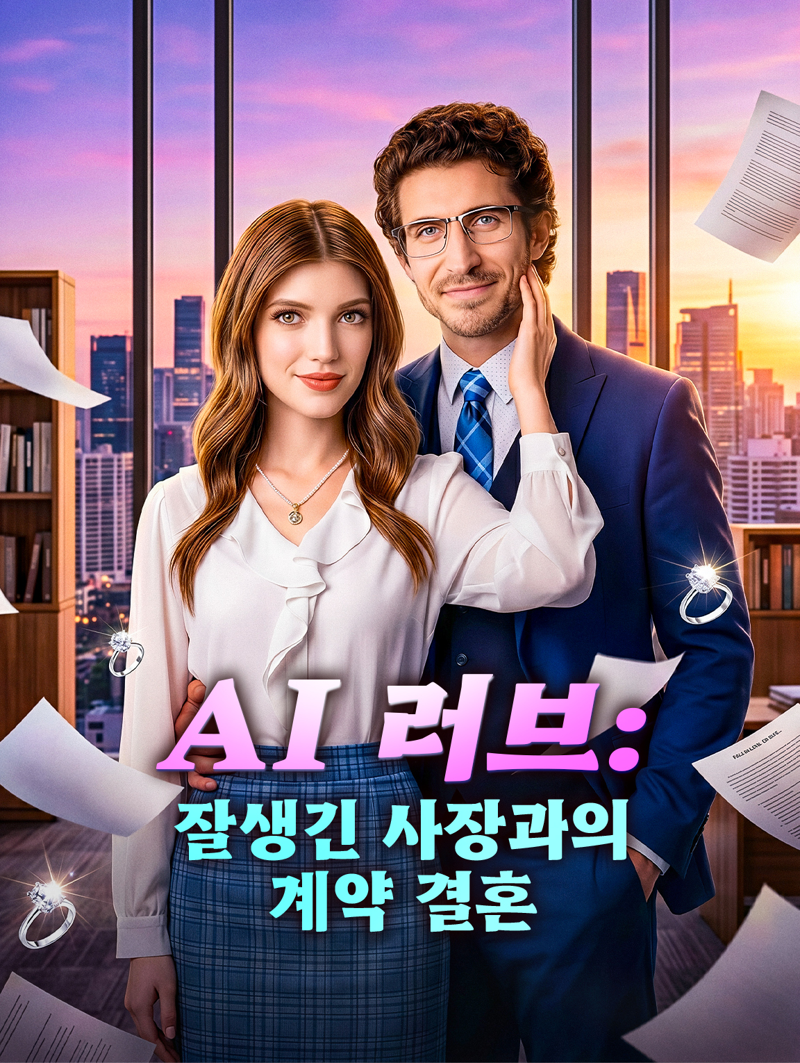 AI 러브: 잘생긴 사장과의 계약 결혼