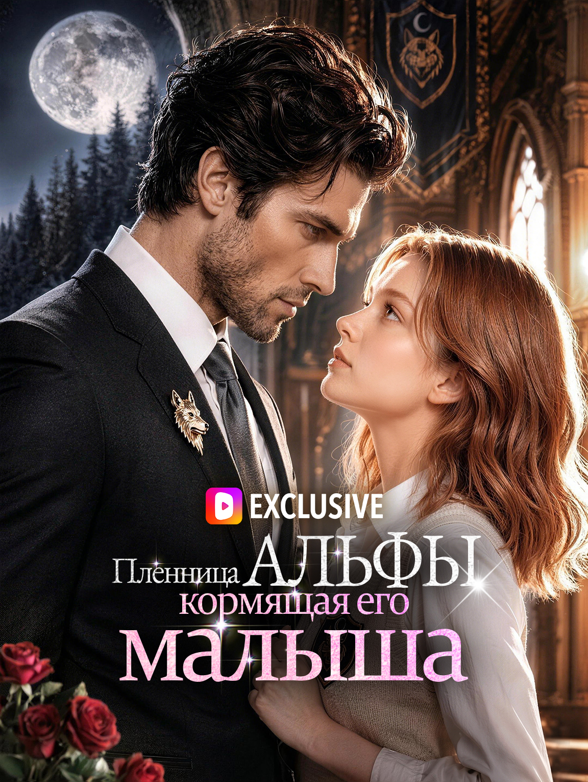 Пленница альфы, кормящая его малыша(Дубляж) cover