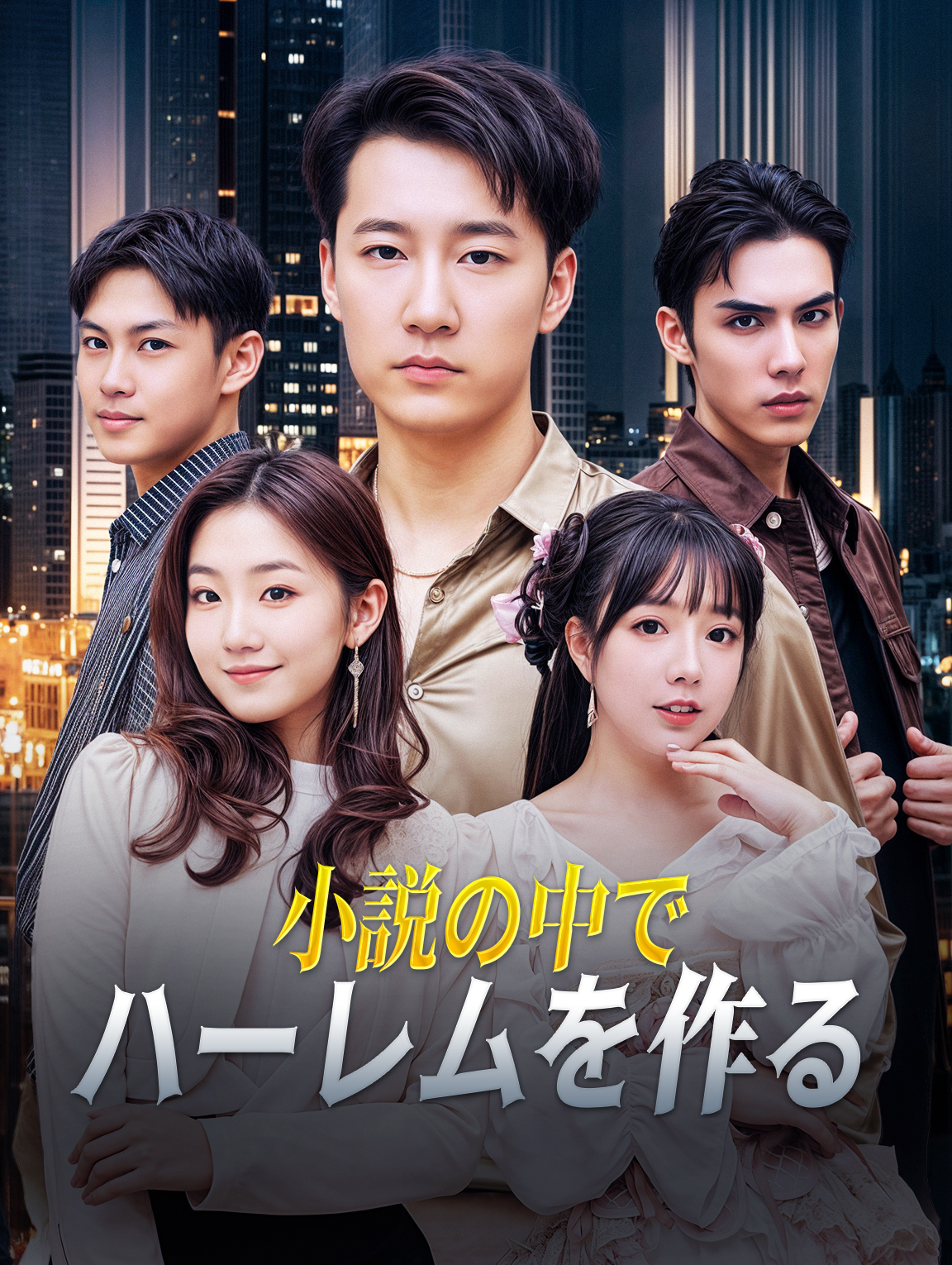 小説の中でハーレムを作る