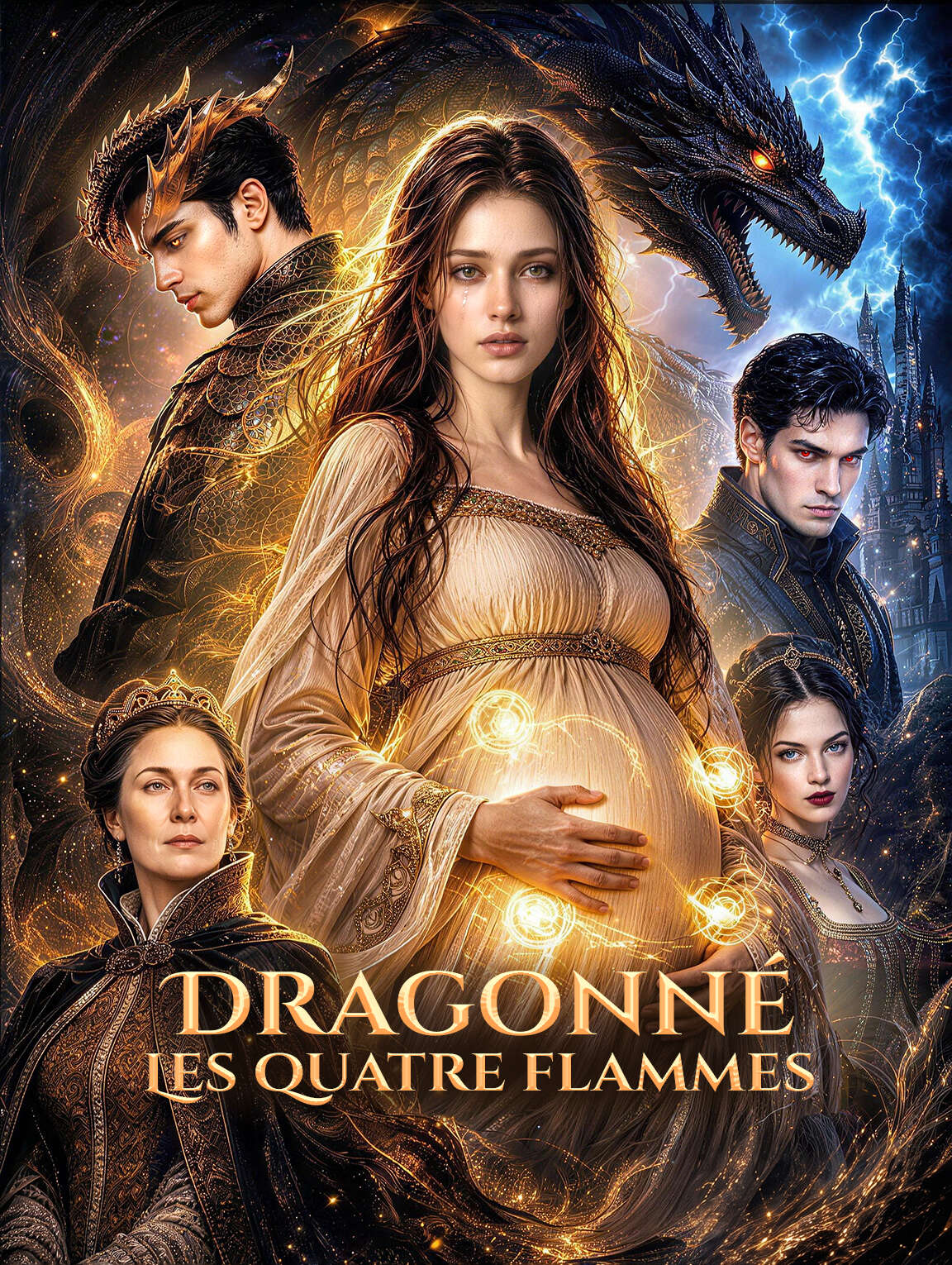 Dragonné : Les quatre flammes
