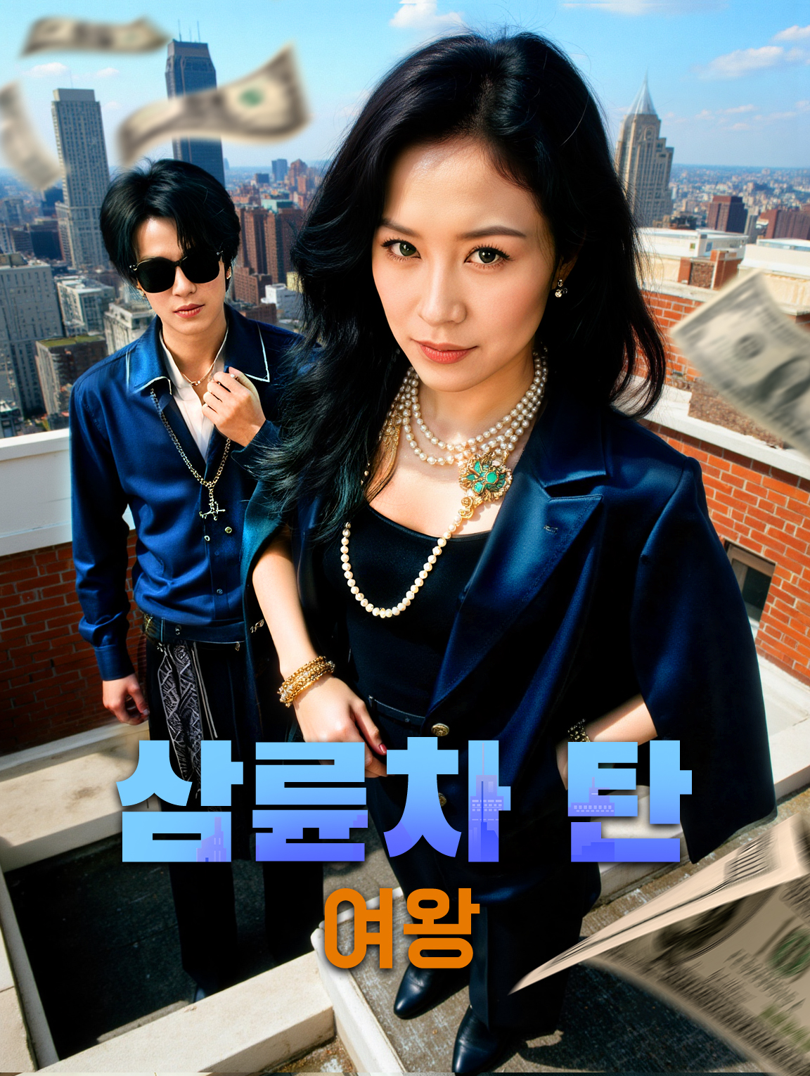 삼륜차 탄 여왕