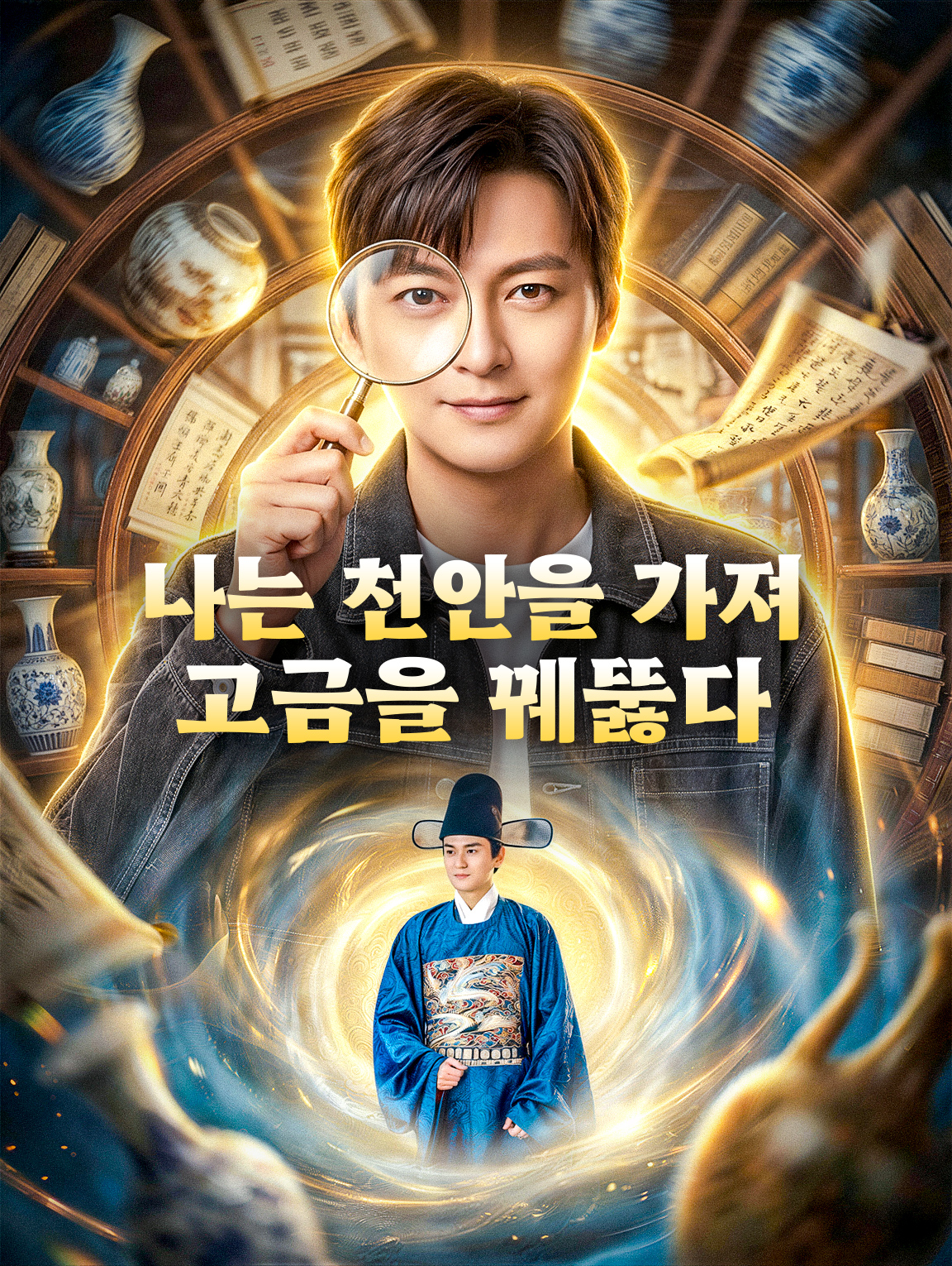 나는 천안을 가져 고금을 꿰뚫다