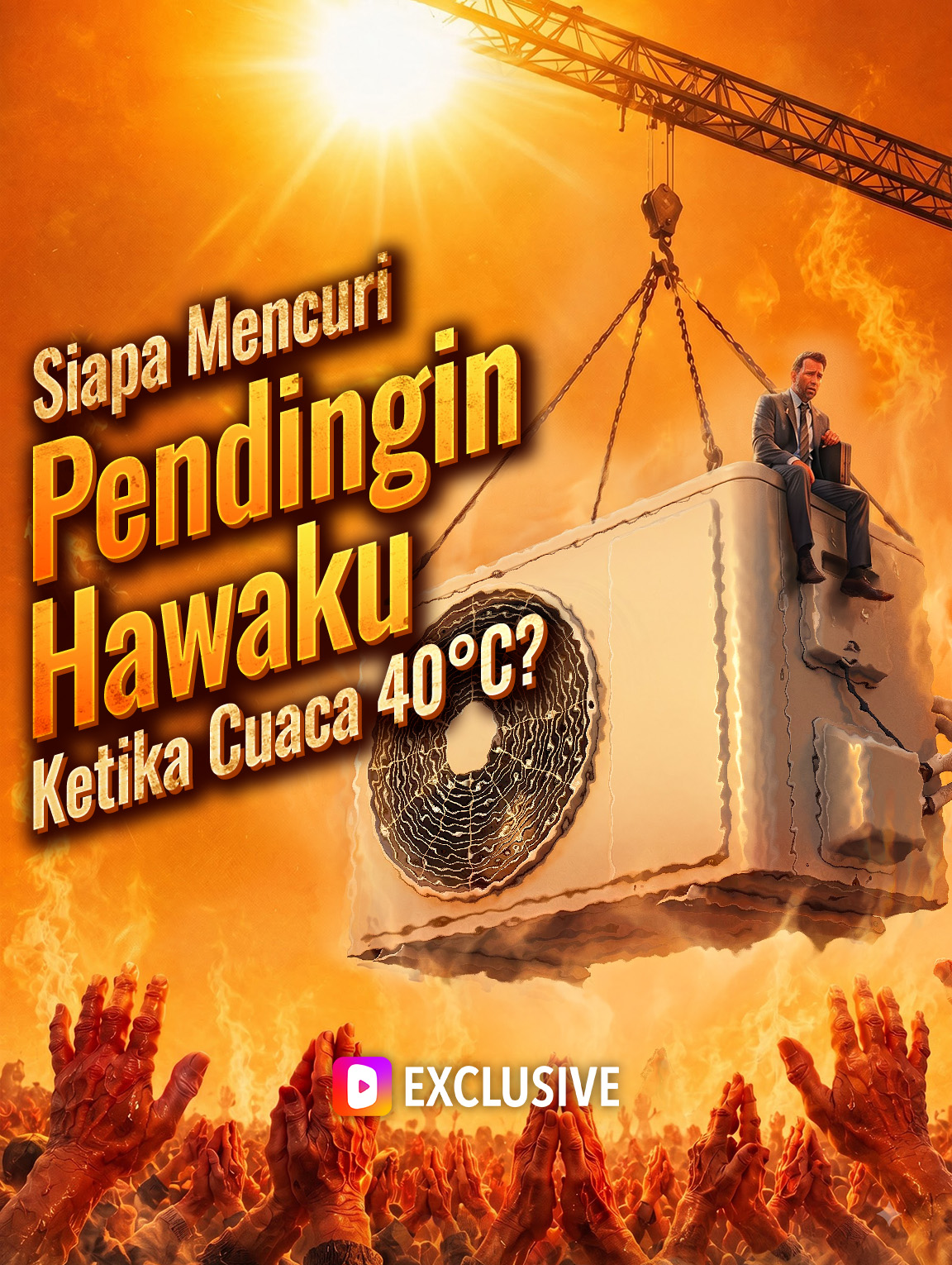 Siapa Mencuri Pendingin Hawaku Ketika Cuaca 40°C?
