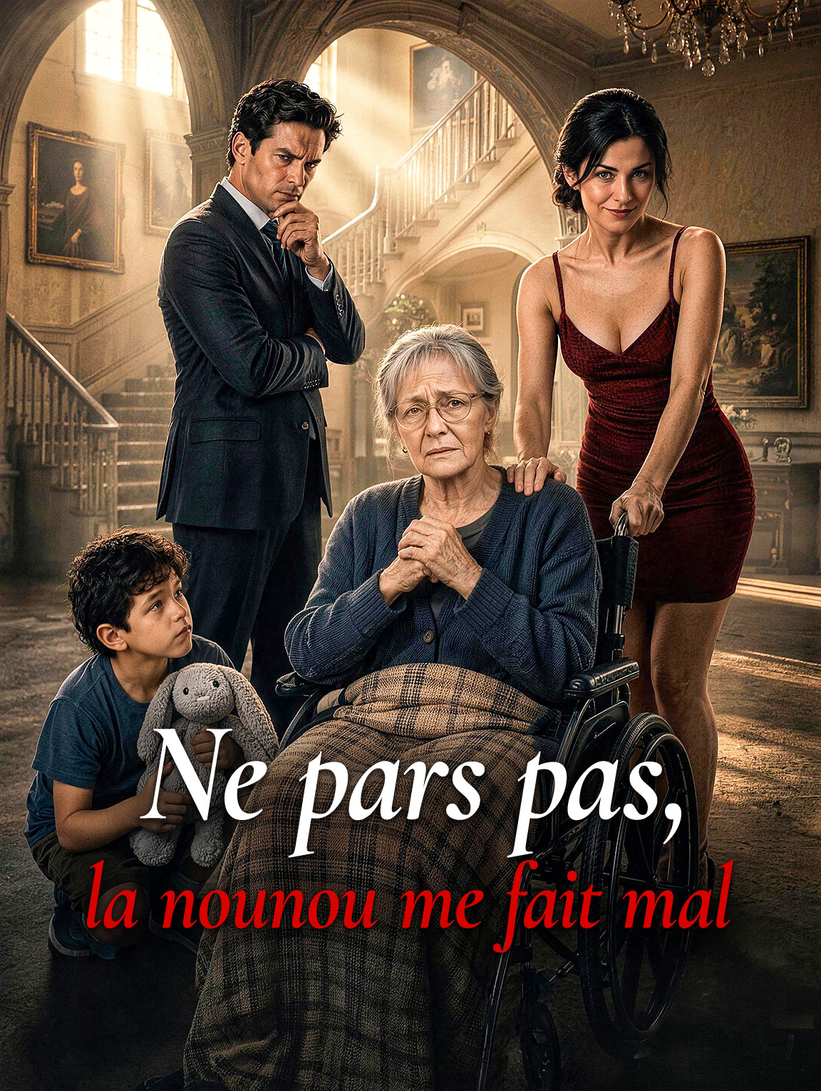 Ne pars pas, la nounou me fait mal