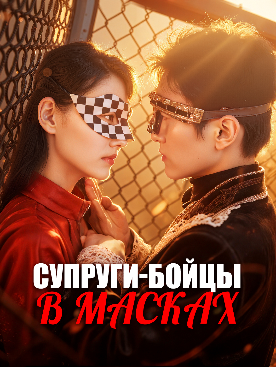 Супруги-бойцы в масках