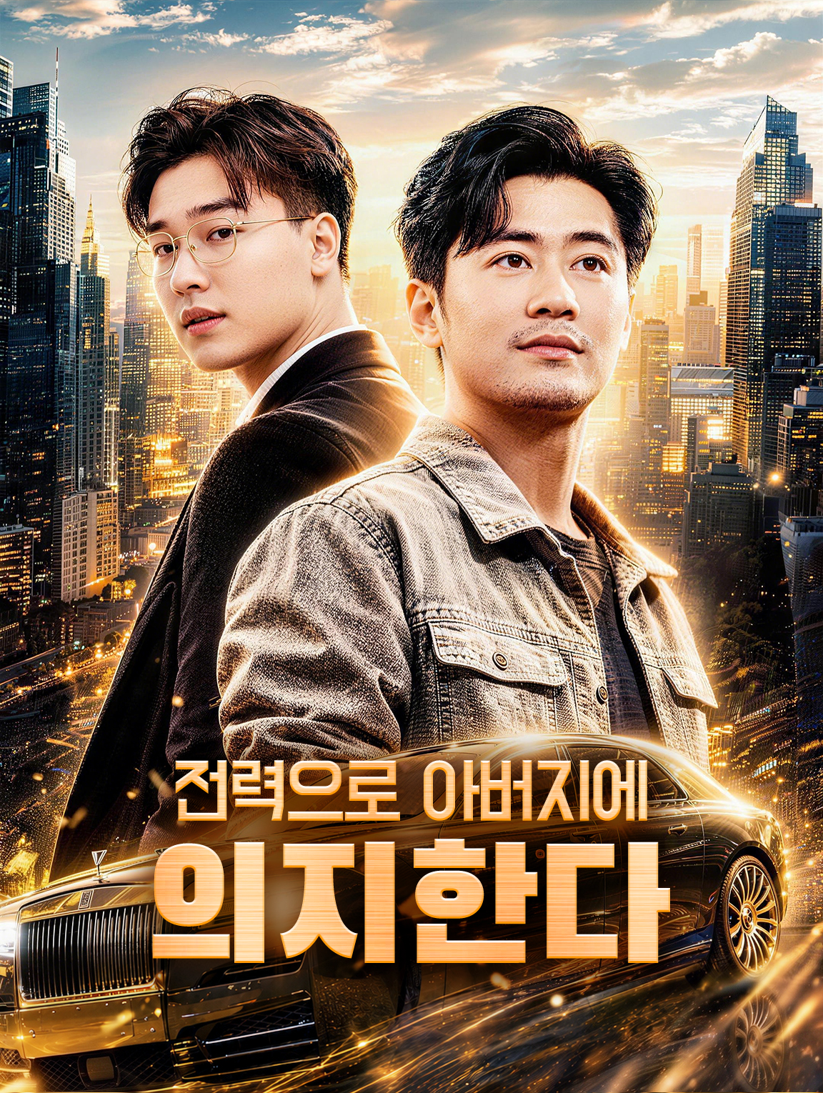 전력으로 아버지에 의지한다