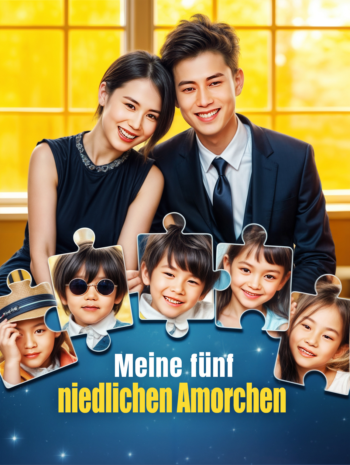 Meine fünf niedlichen Amorchen