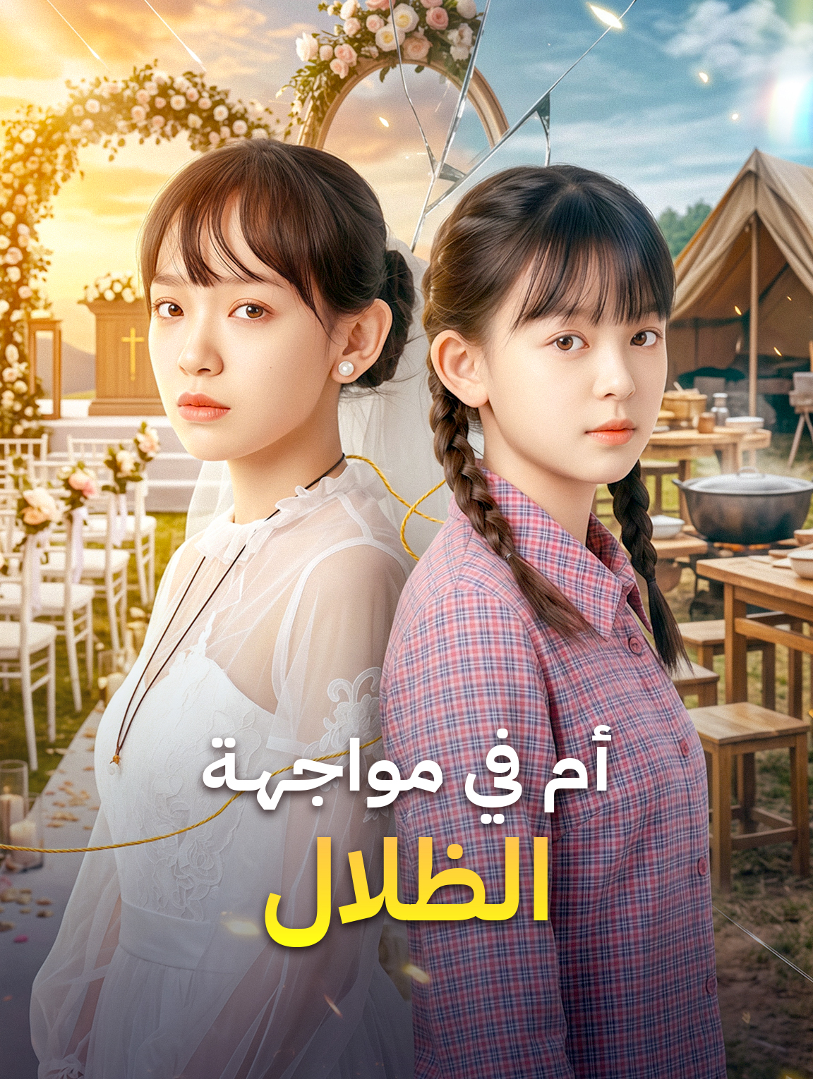 أم في مواجهة الظلال