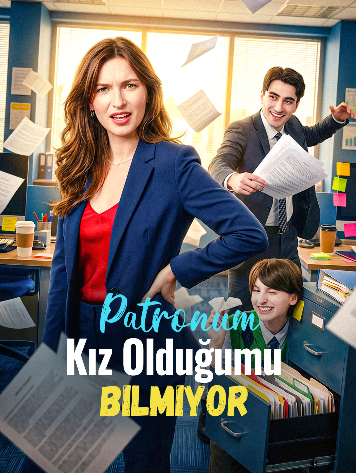Patronum Kız Olduğumu Bilmiyor Explore Series Poster