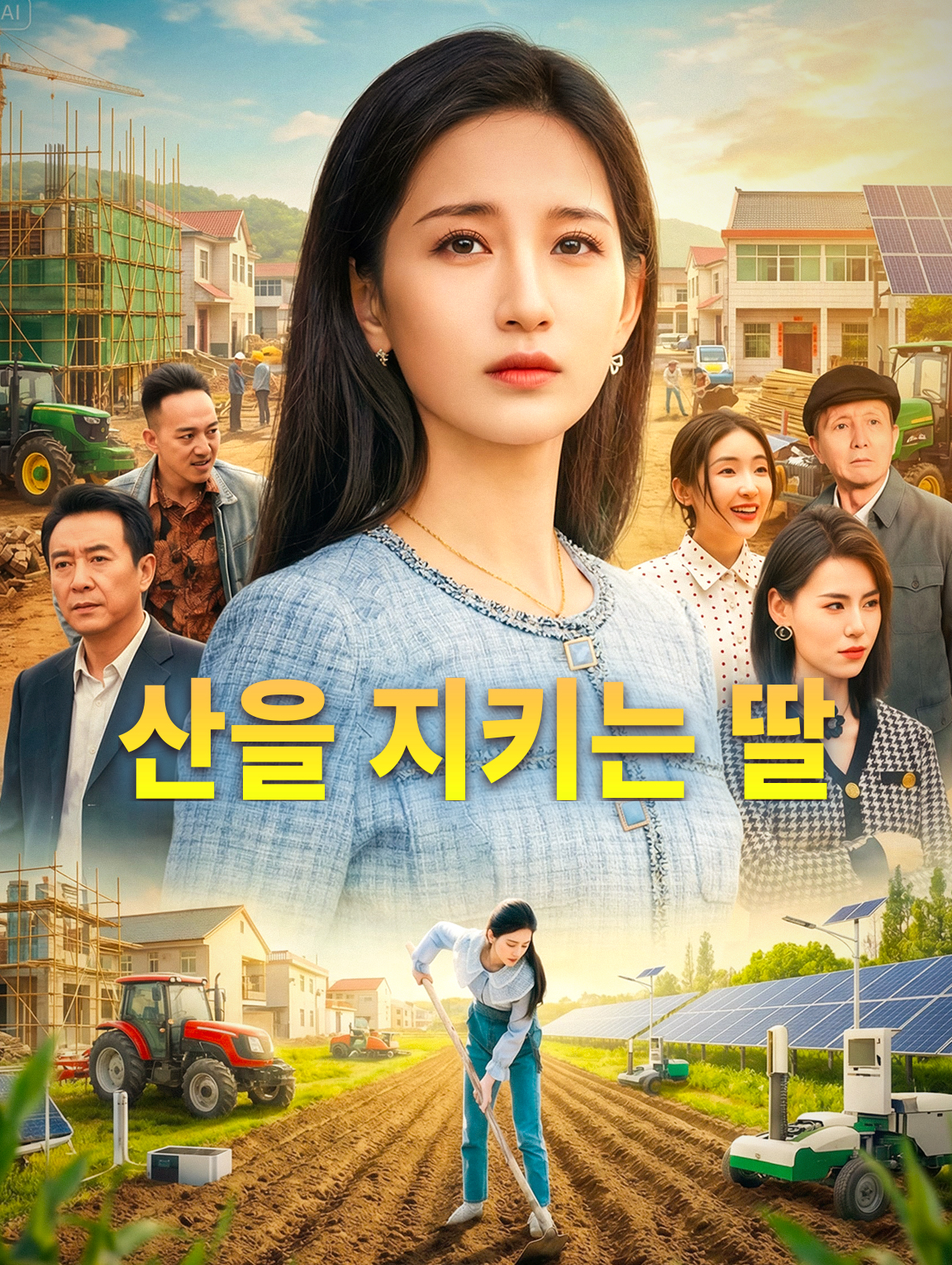 산을 지키는 딸