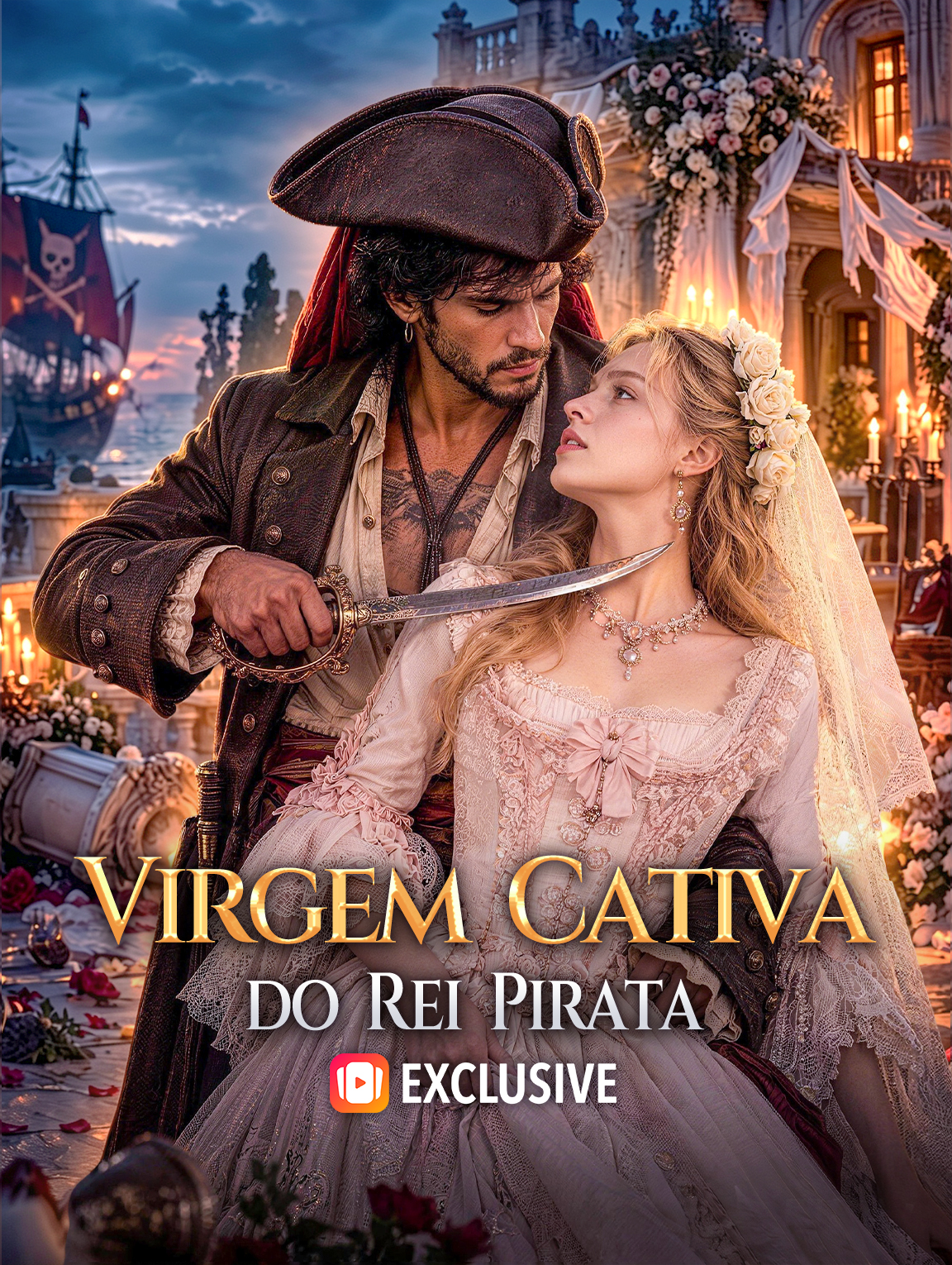 Virgem Cativa do Rei Pirata(Dublado)