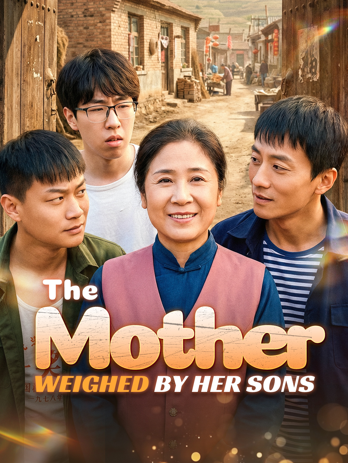 Seorang Ibu yang Ditimbang oleh Anak-Anaknya