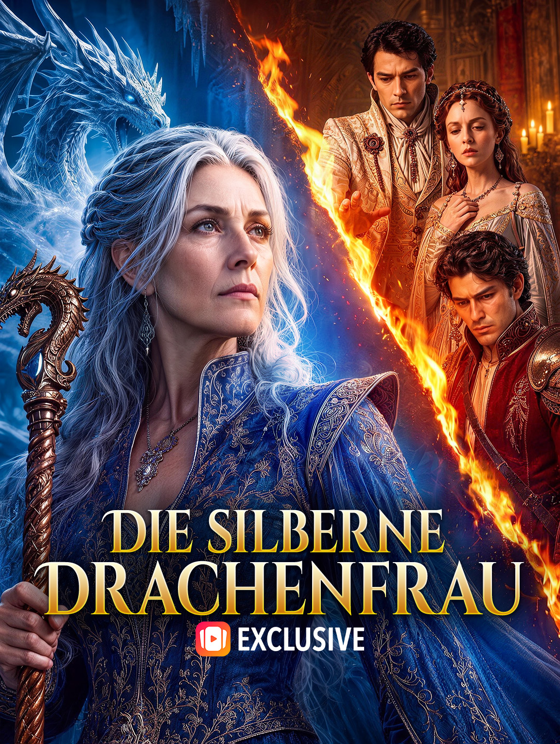 Die silberne Drachenfrau
