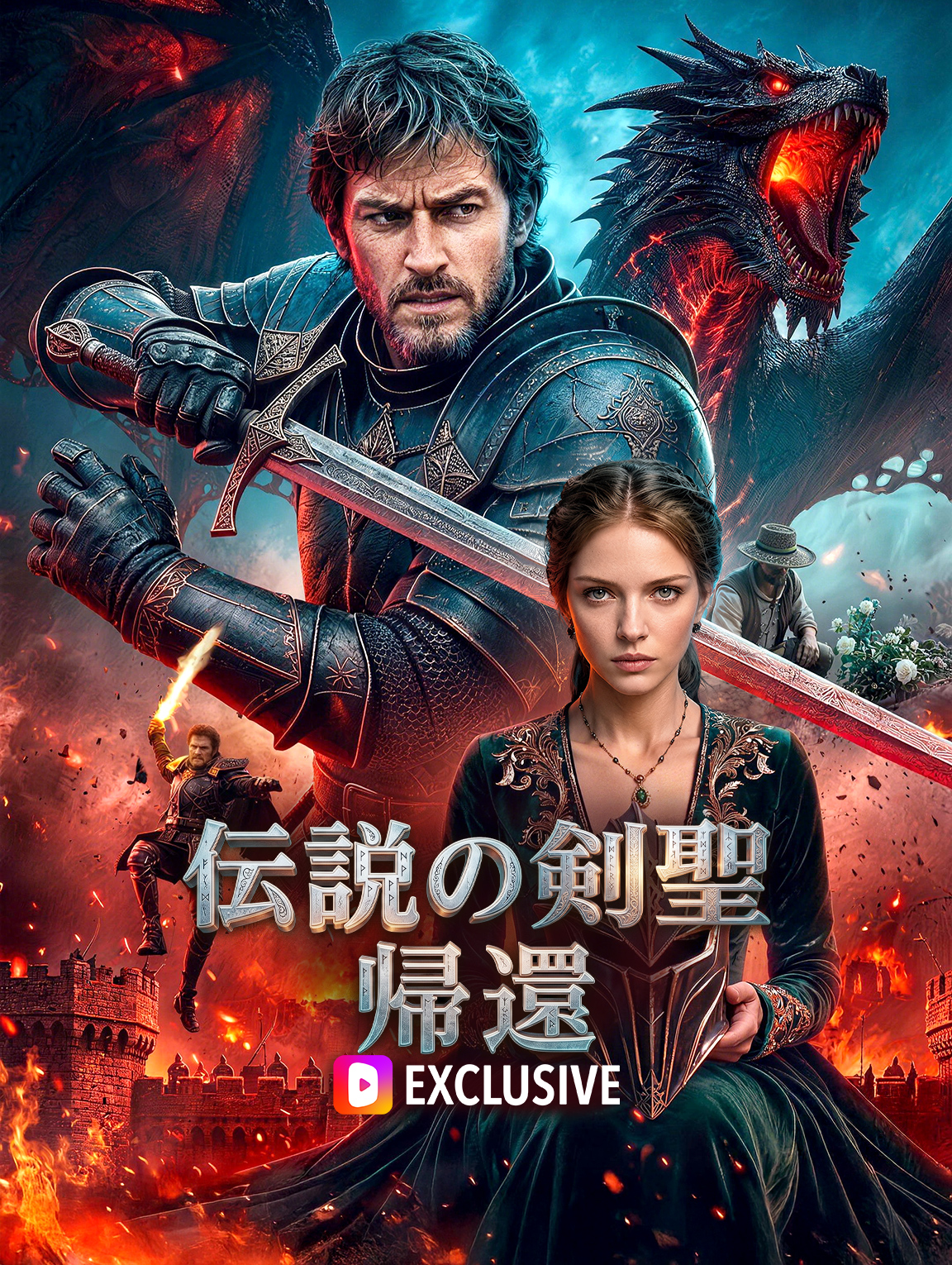 伝説の剣聖、帰還す poster