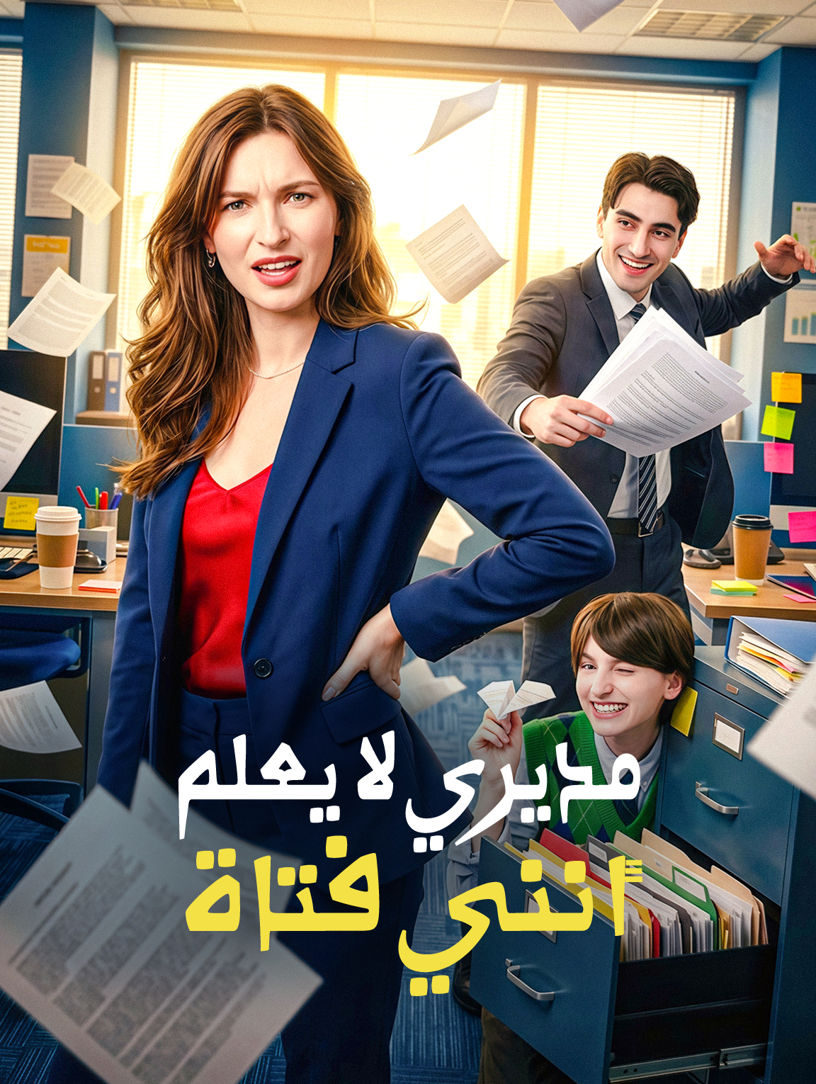 مديري لا يعلم أنني فتاة