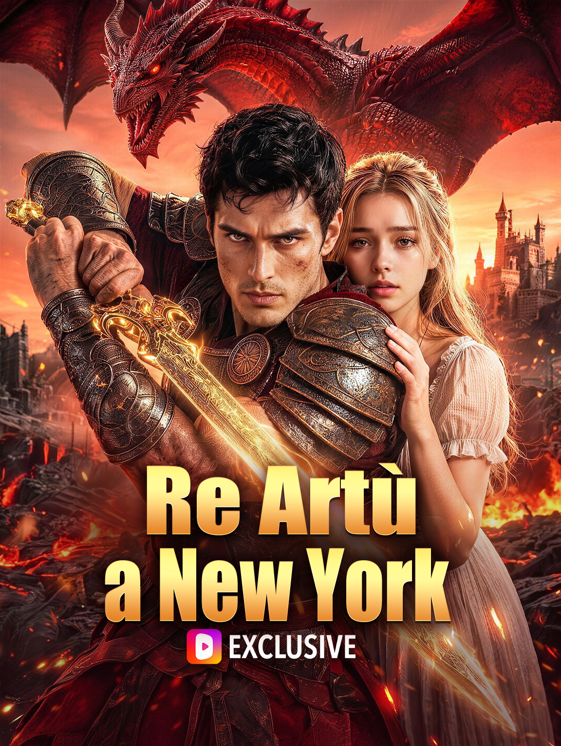 Re Artù a New York poster