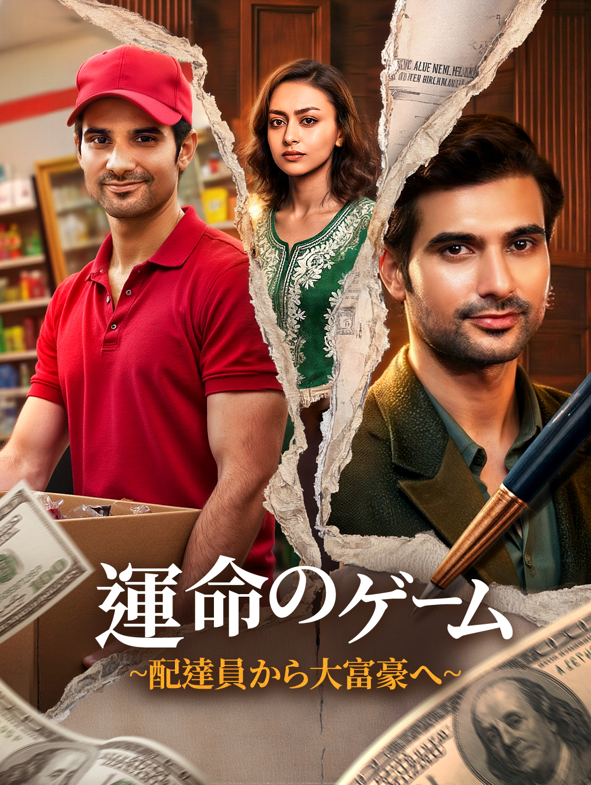 運命のゲーム~配達員から大富豪へ~