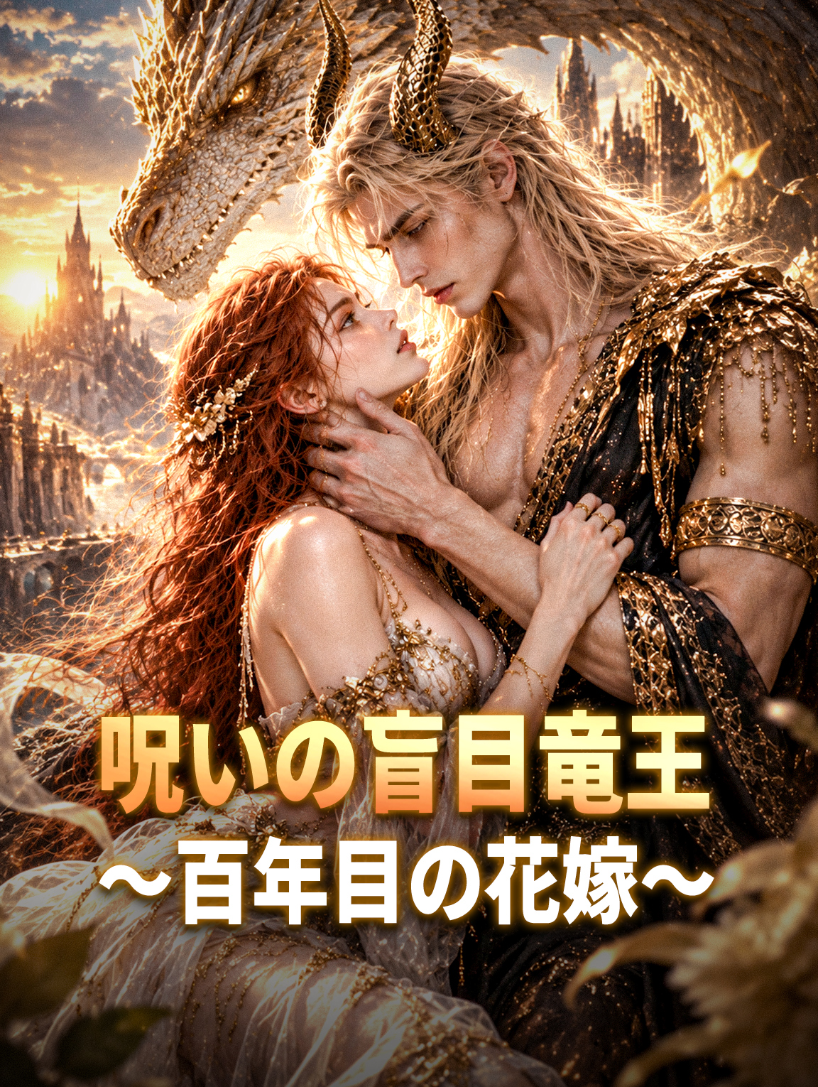 呪いの盲目竜王 ～百年目の花嫁～