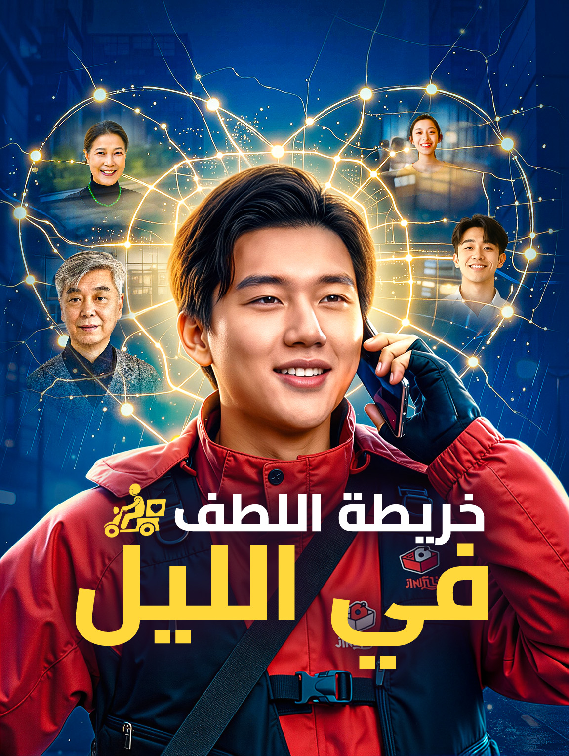 خريطة اللطف في الليل