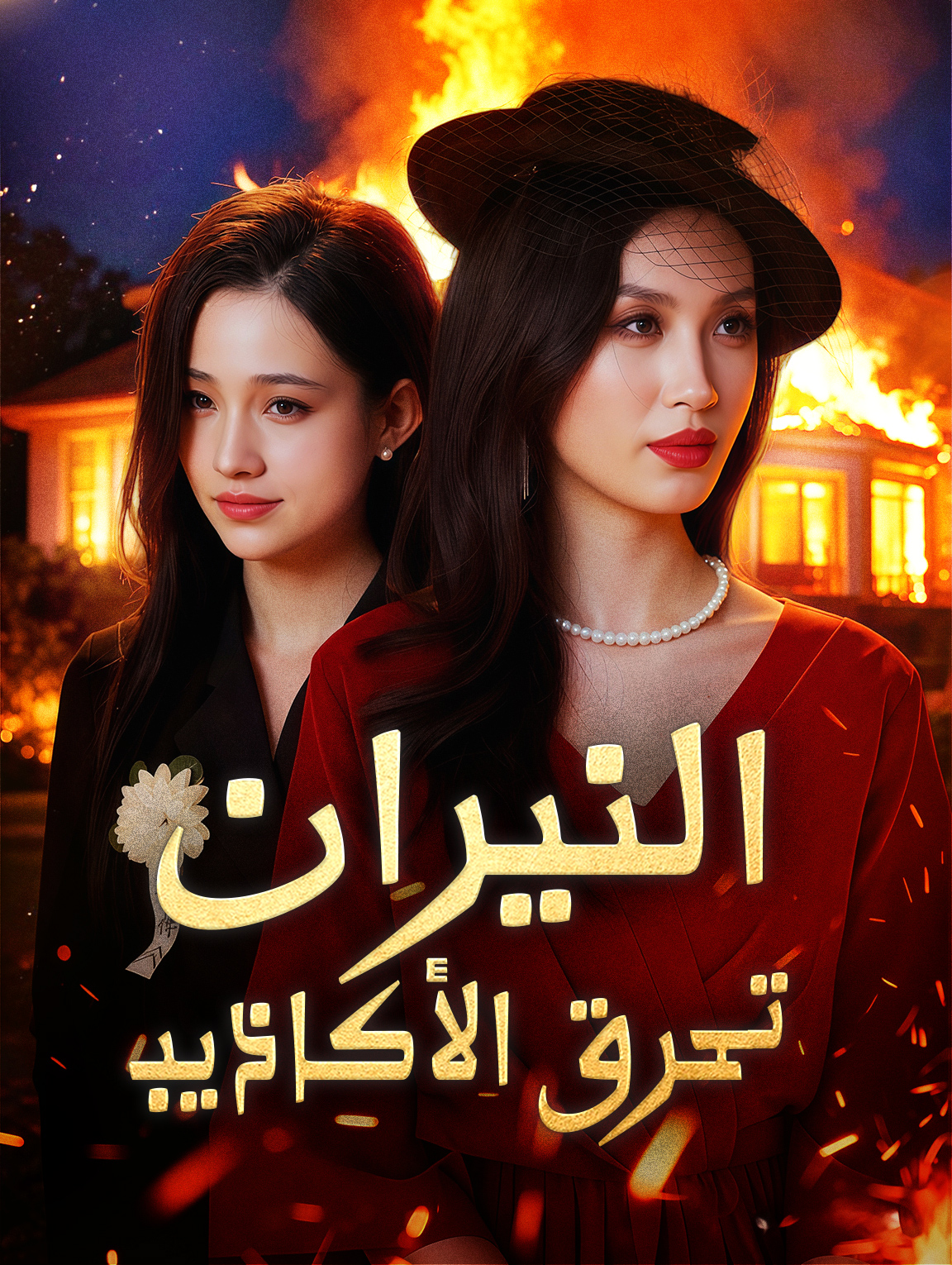 النيران تحرق الأكاذيب